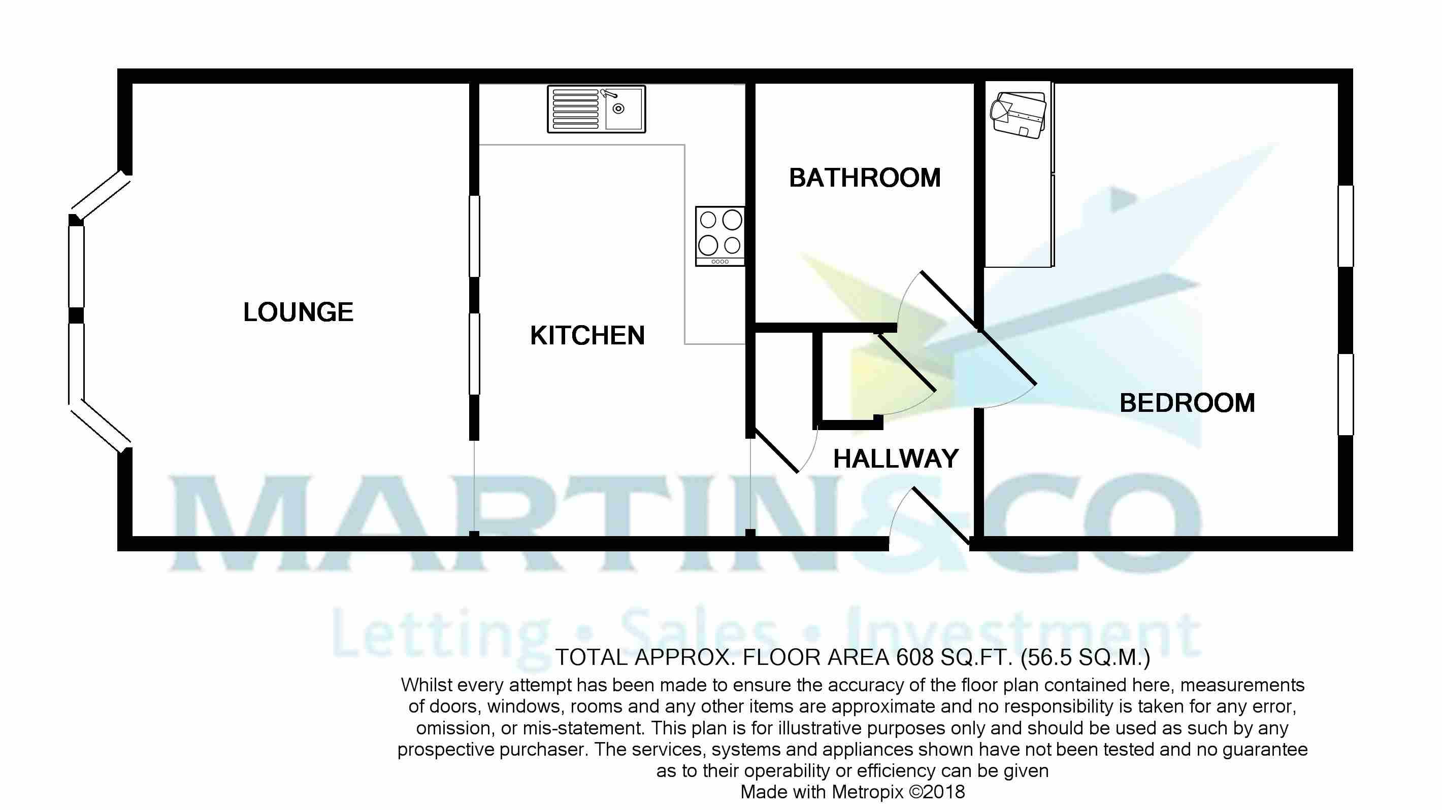 1 Bedrooms Flat to rent in Marks Court, Southend-On-Sea SS1