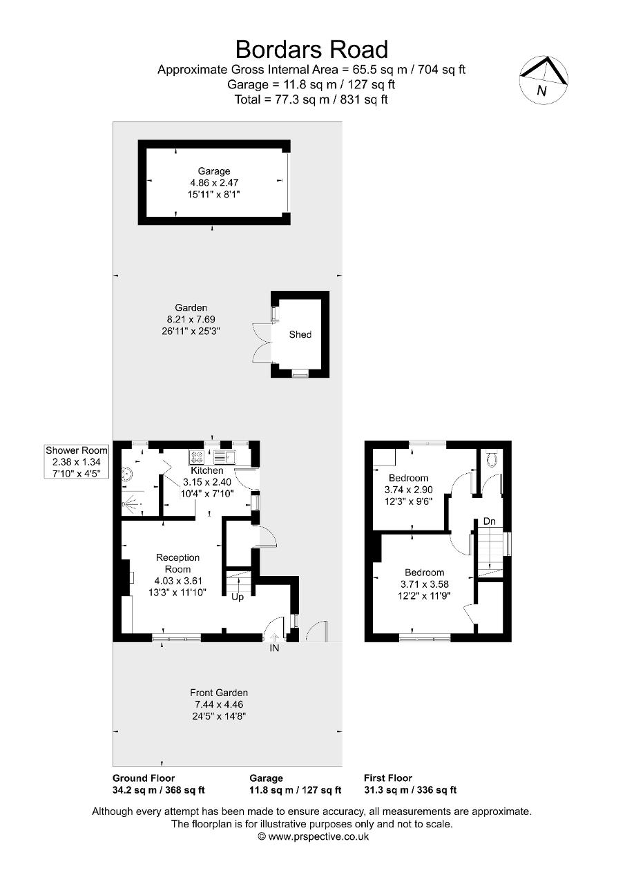 69, Bordars Road, London floorplan