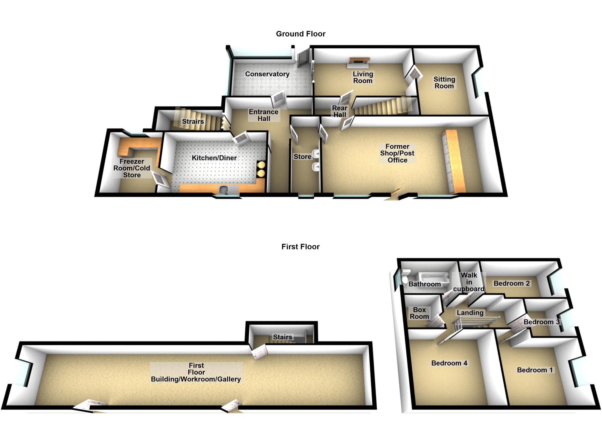 Talog House & Stores, Talog, Carmarthen floorplan