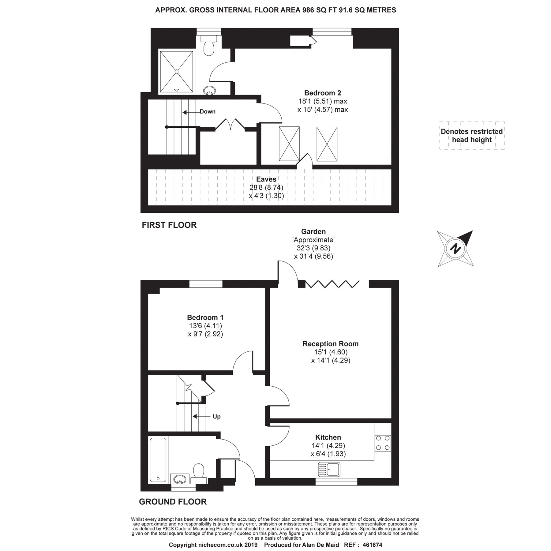 2 Bedrooms Detached house for sale in Plaistow Lane, Bromley BR1