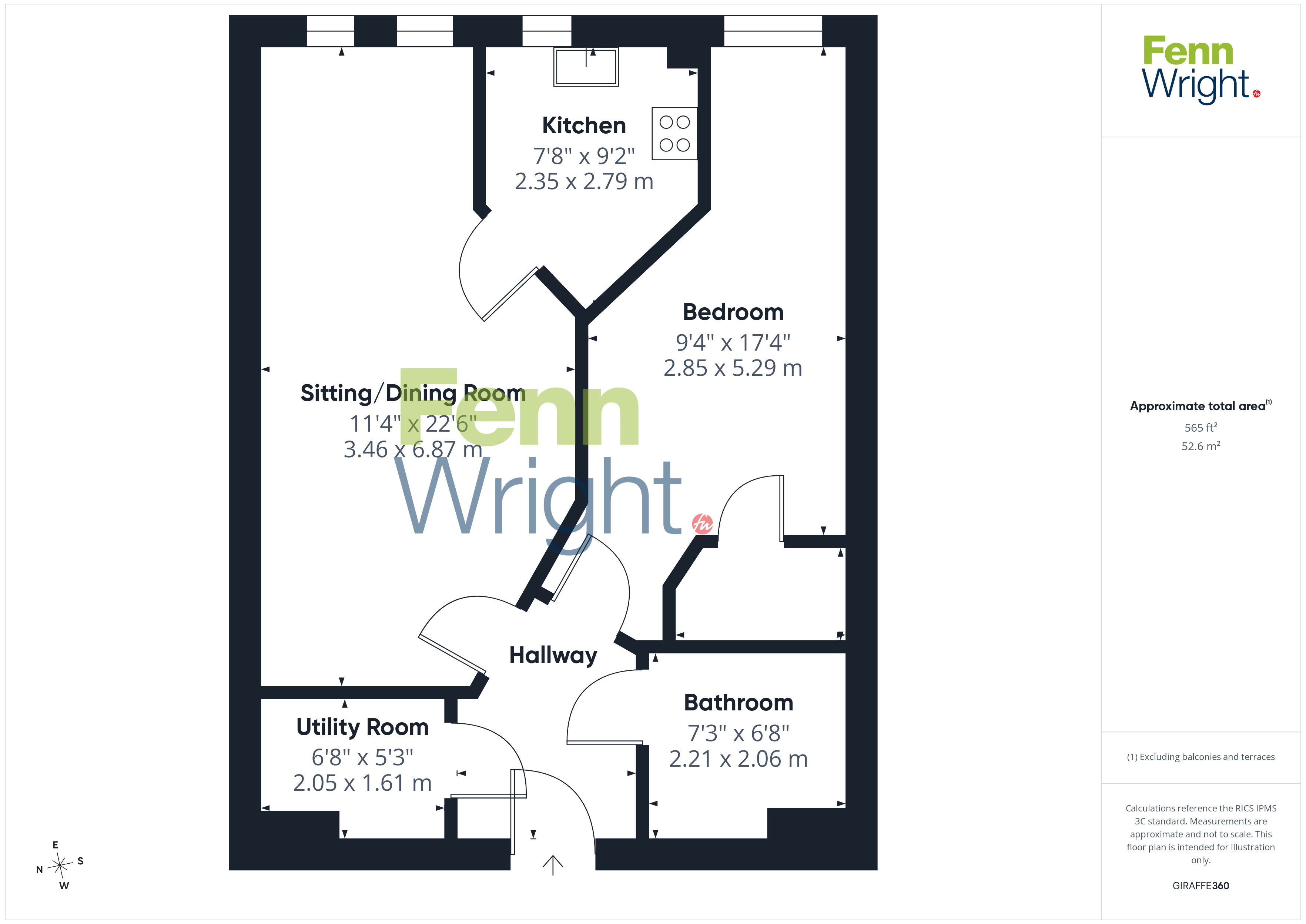30 Thomas Wolsey Place,, Lower Brook Street, Suffolk floorplan