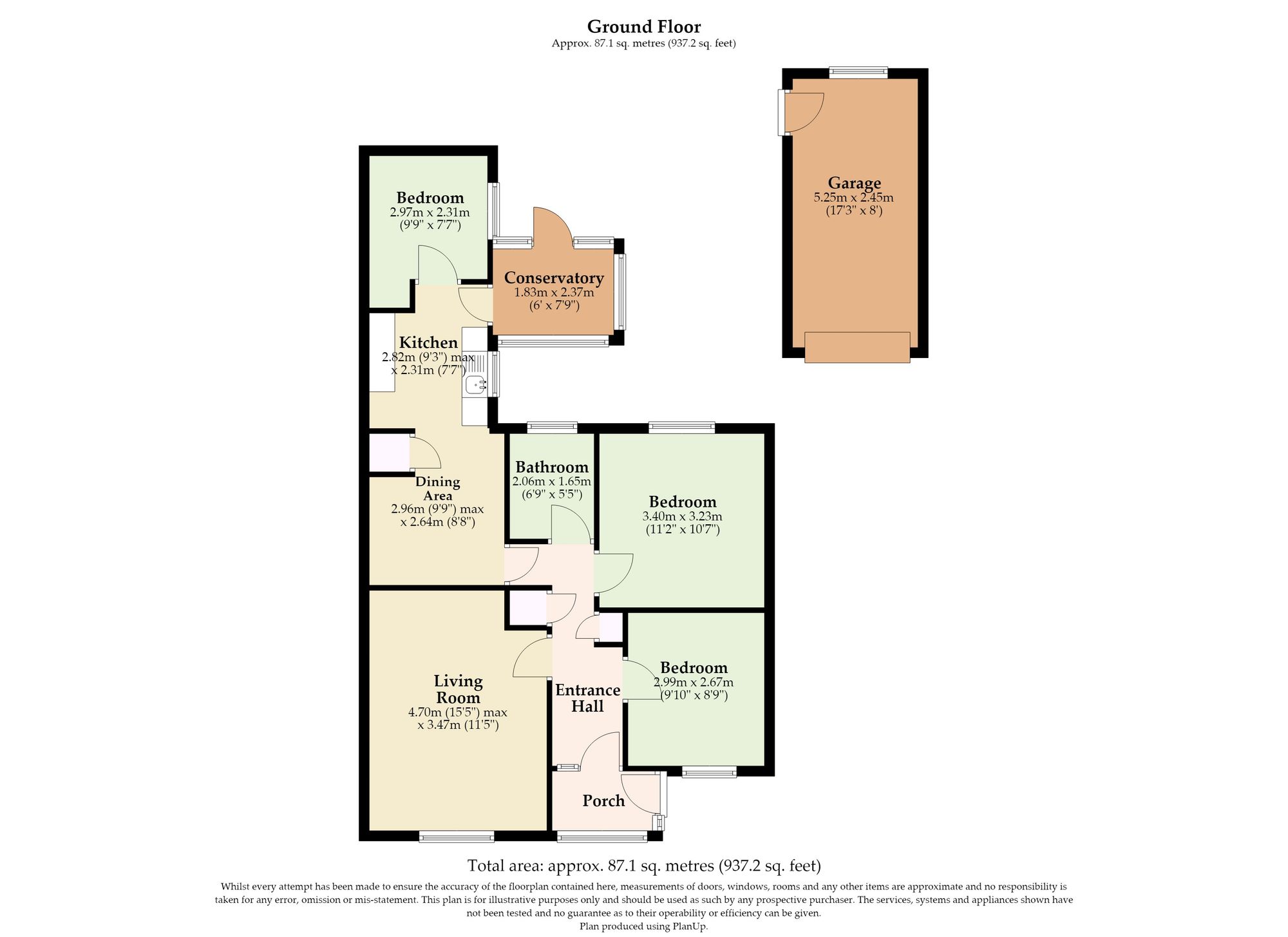 5 Lawnswood Drive, Great Yarmouth floorplan