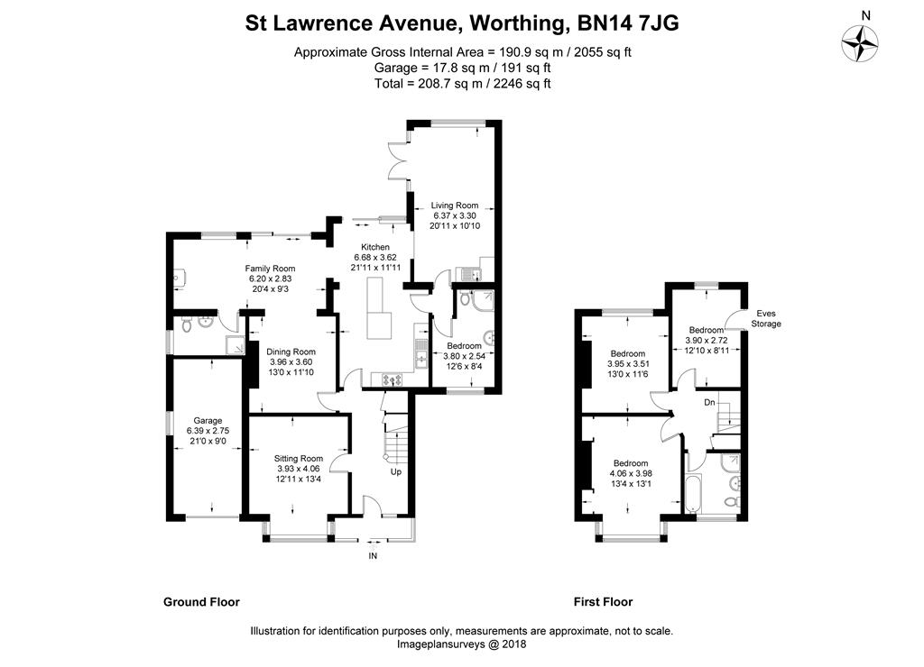 3 Bedrooms Detached house for sale in St Lawrence Avenue, Worthing, West Sussex BN14