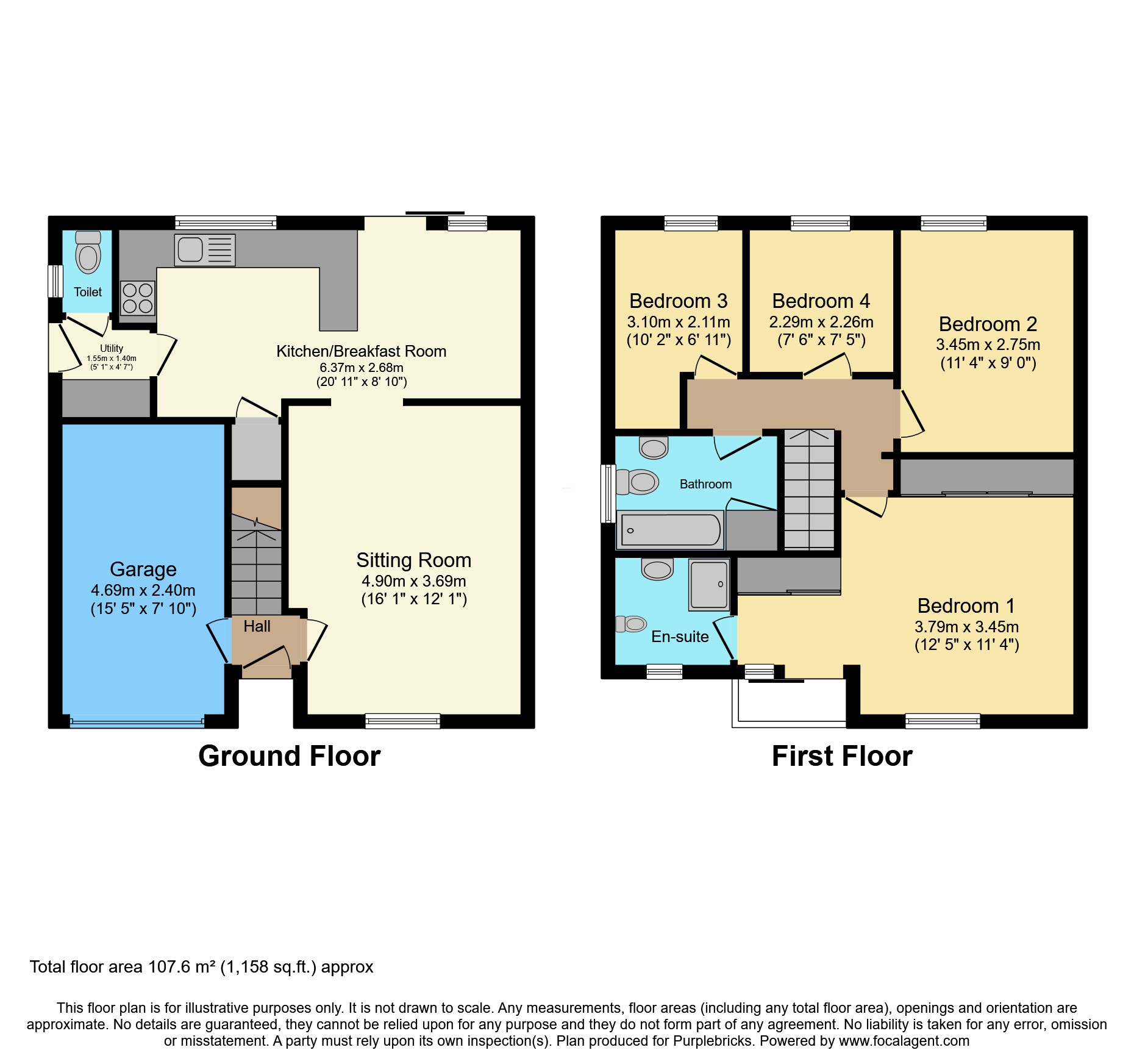 1, Croft Holm, Moreton-in-Marsh floorplan