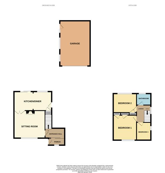 19, Landspring Lane, Lowestoft floorplan