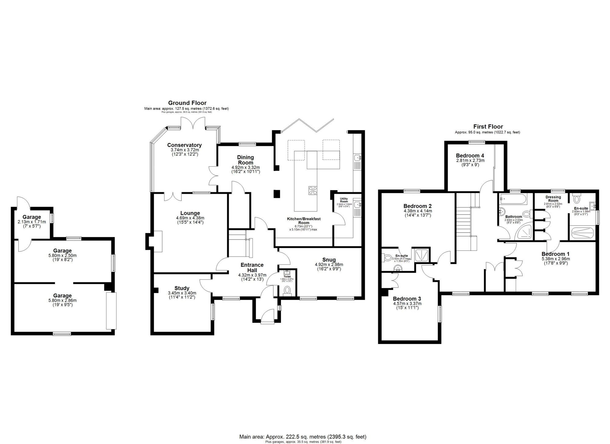 3 Cassander Close, Royston floorplan