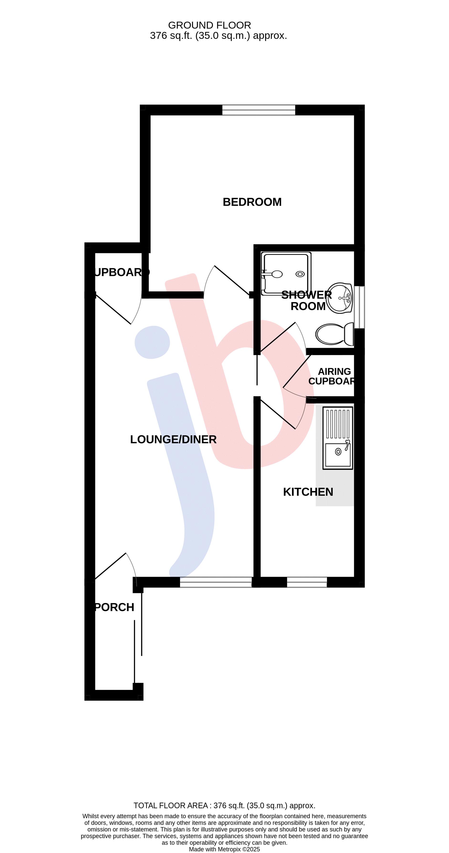 43, Willow Road, Newark floorplan