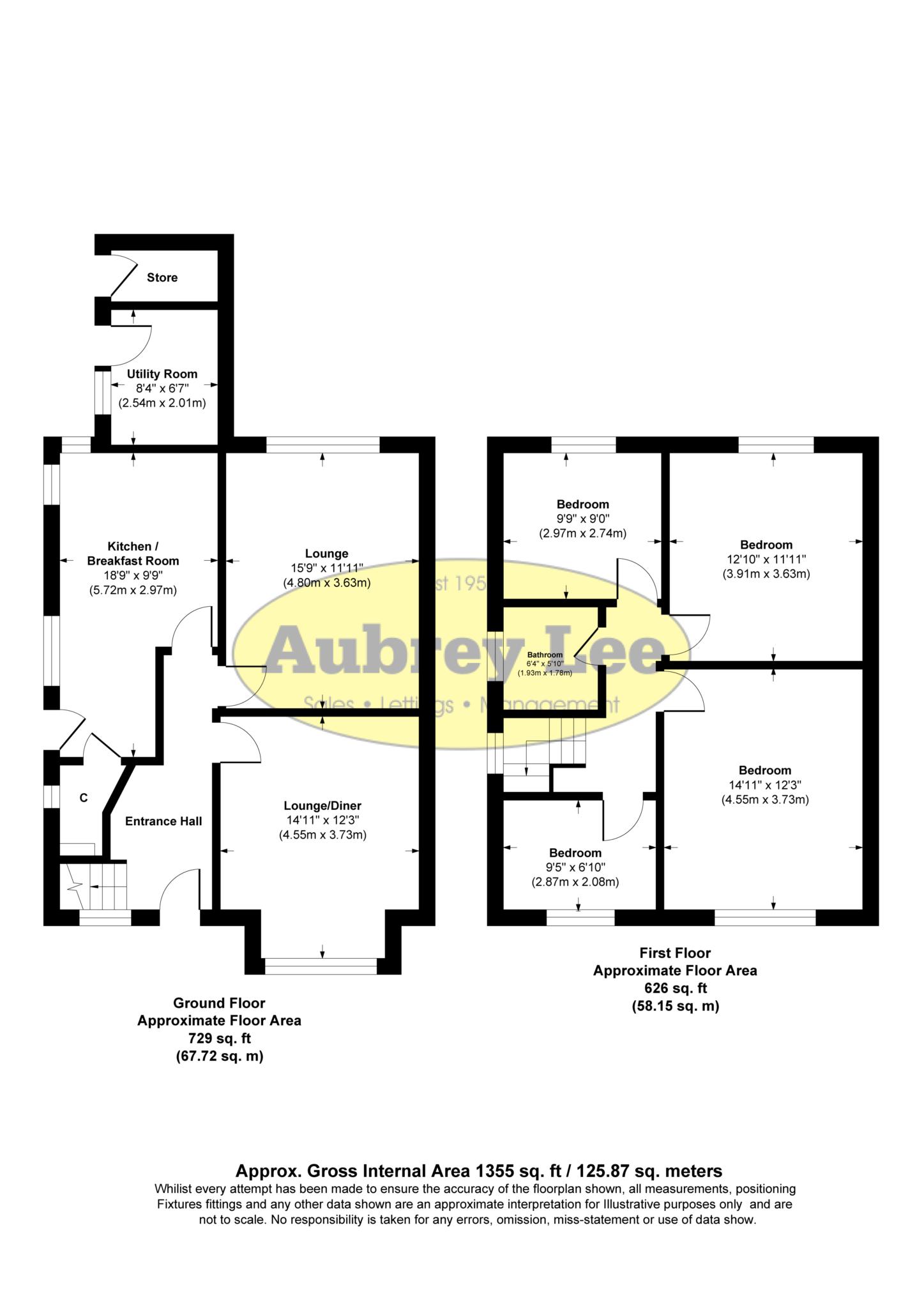 13, Queens Drive, Manchester floorplan