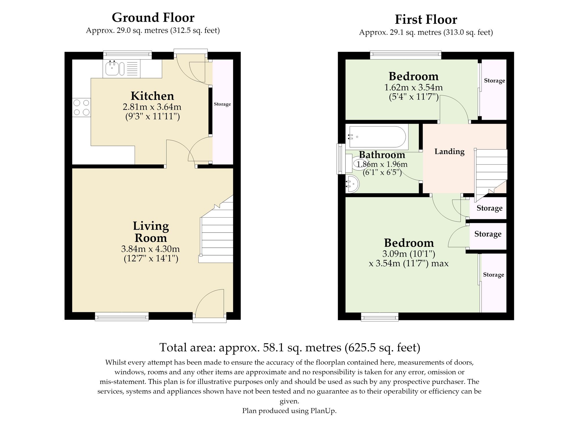 43 Clay Road, Bury St. Edmunds floorplan