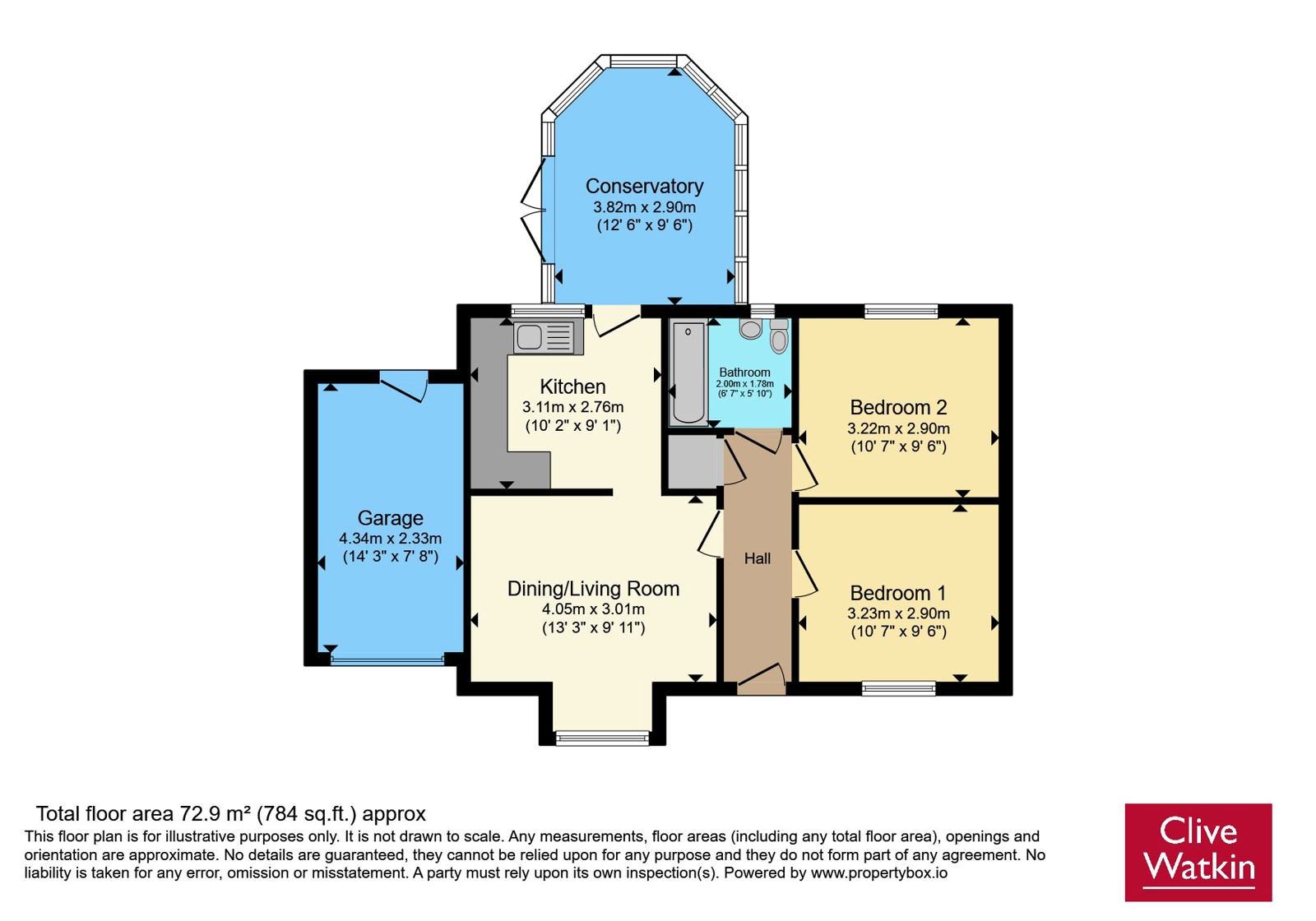 12, Wesley Street, Merseyside floorplan