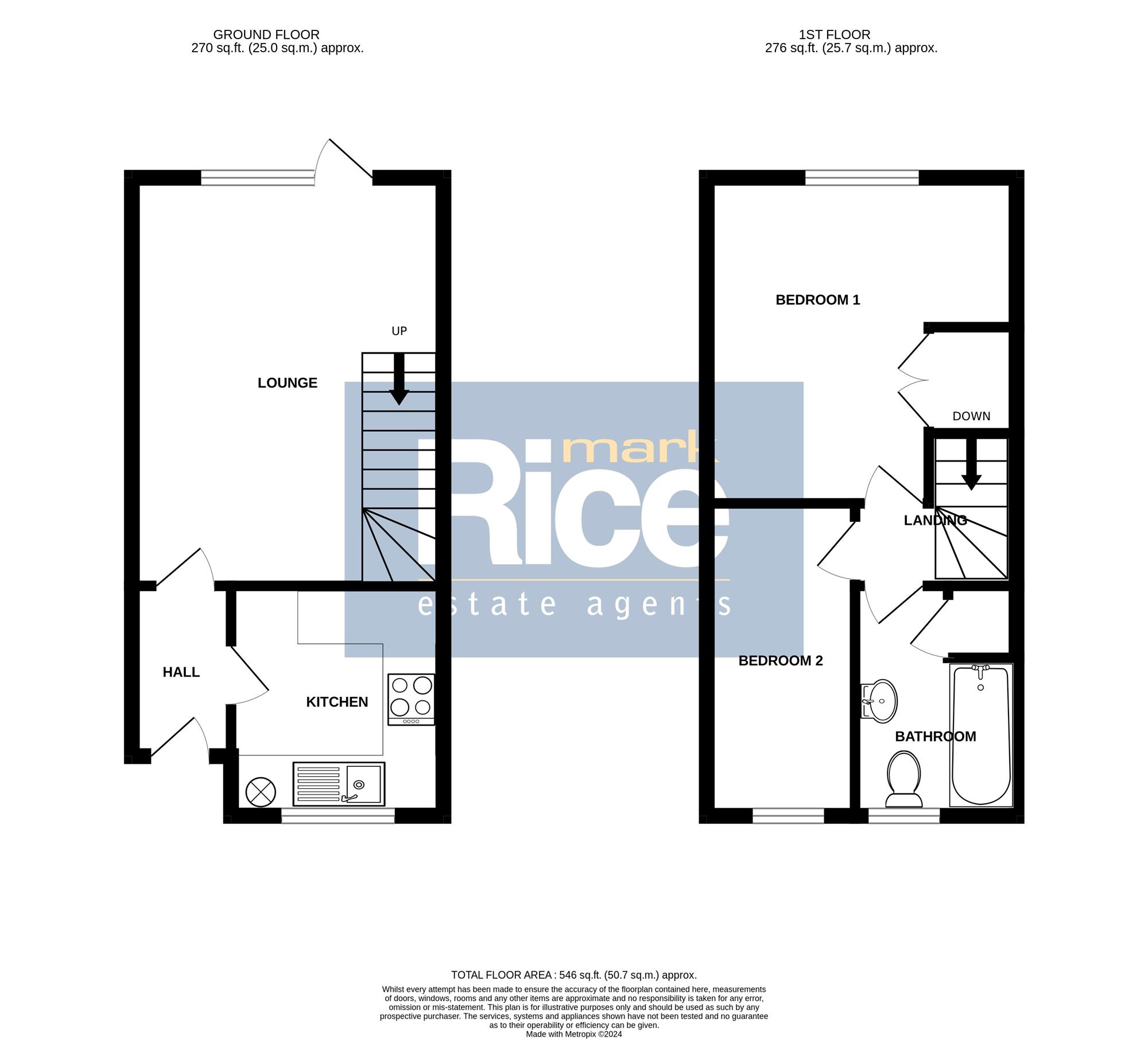 19, Dove Close, Sleaford floorplan