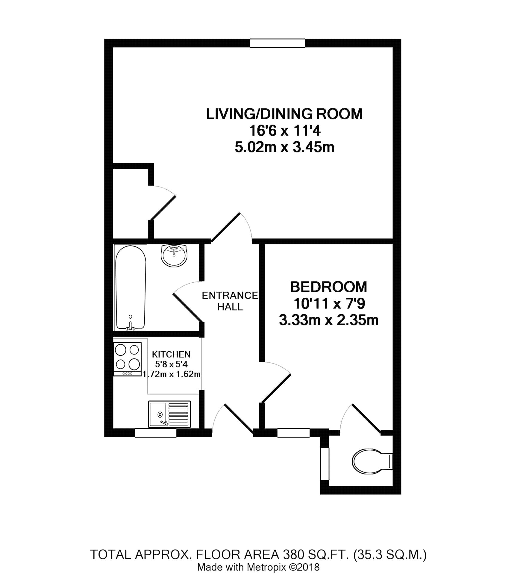 1 Bedrooms Flat to rent in Argyle Street, Reading, Berkshire RG1