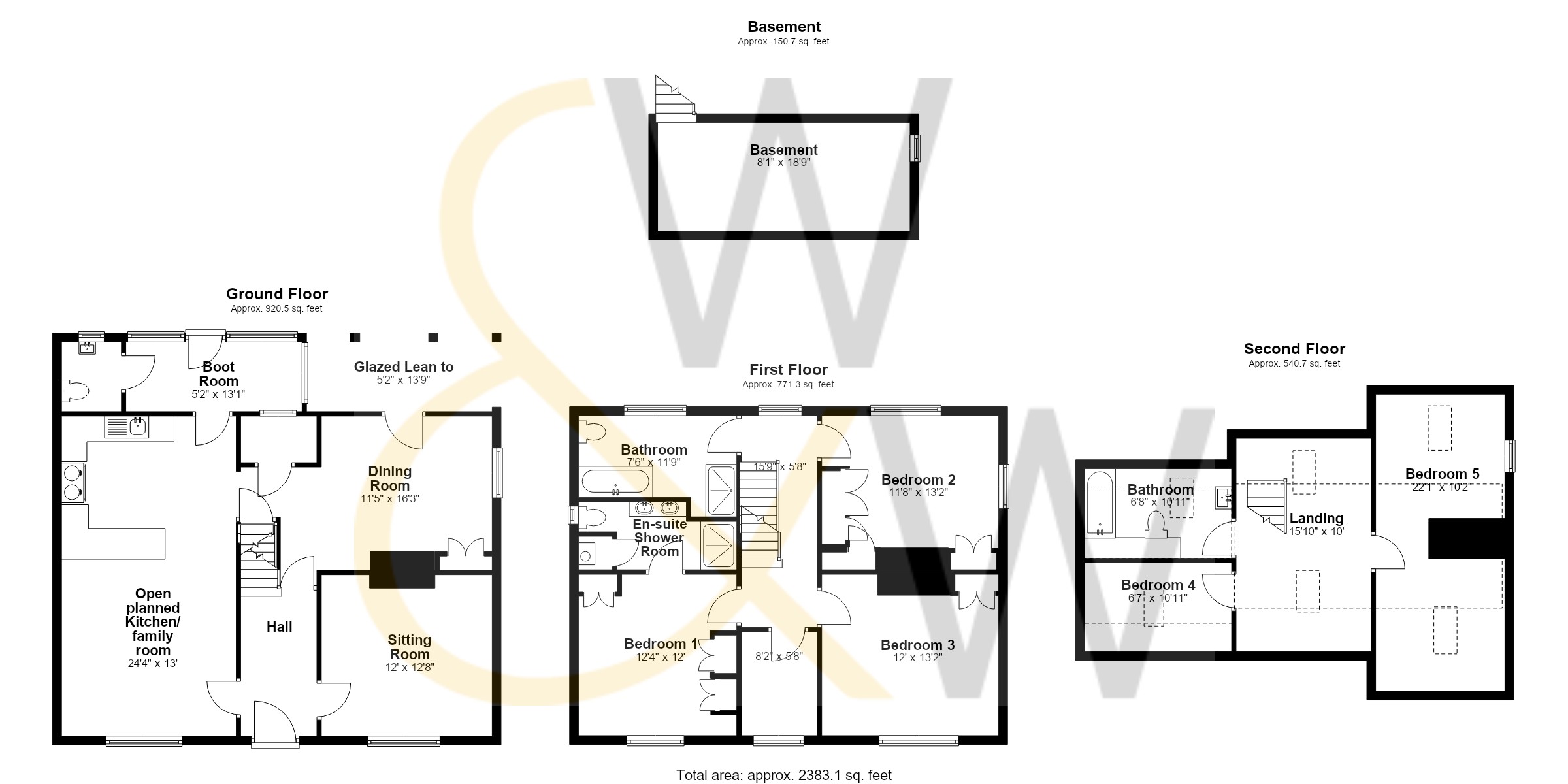 Springwood, 46, Salisbury Street, Dorset floorplan