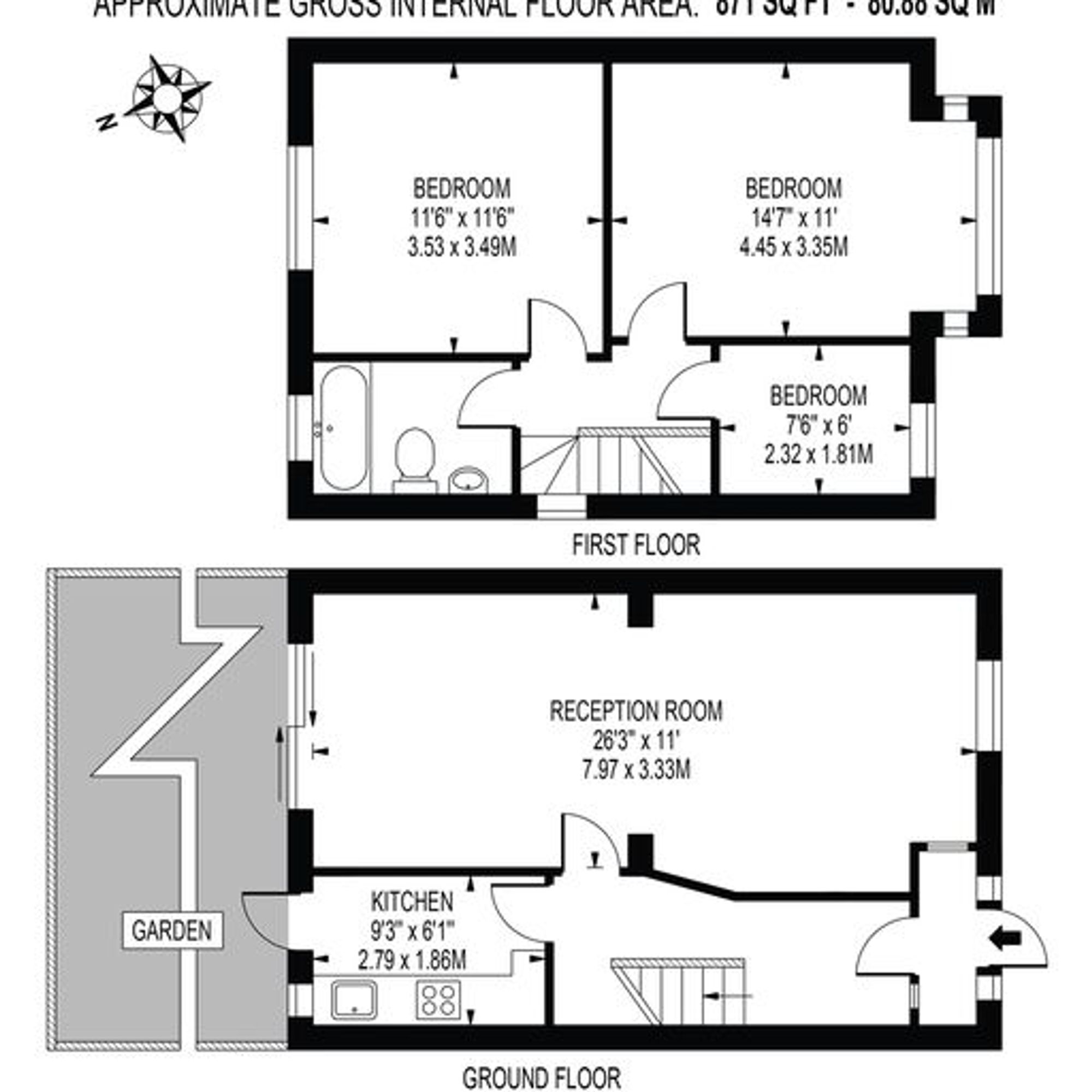 9 Largewood Avenue, Surbiton floorplan