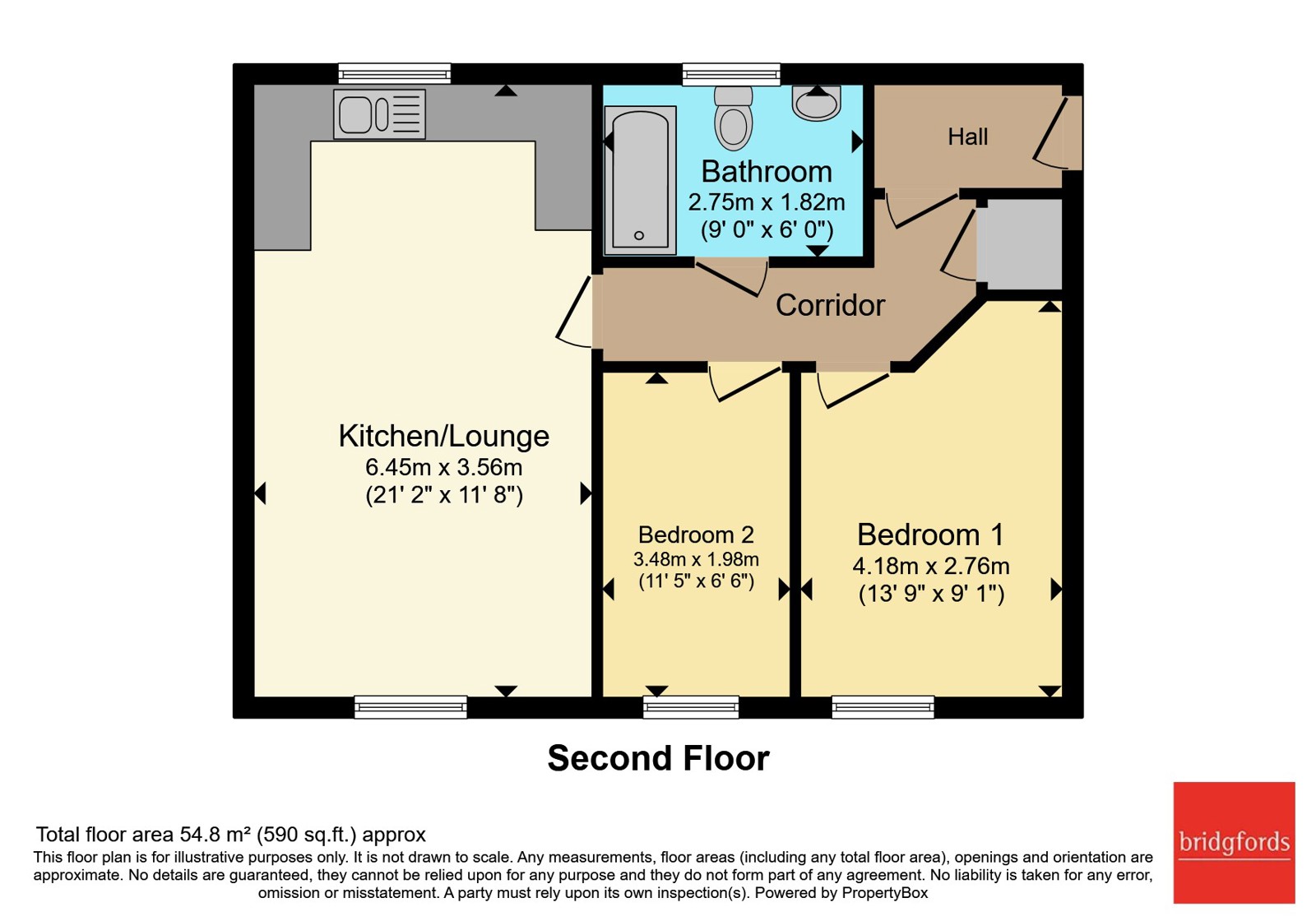 9, Maple House, Chorley floorplan