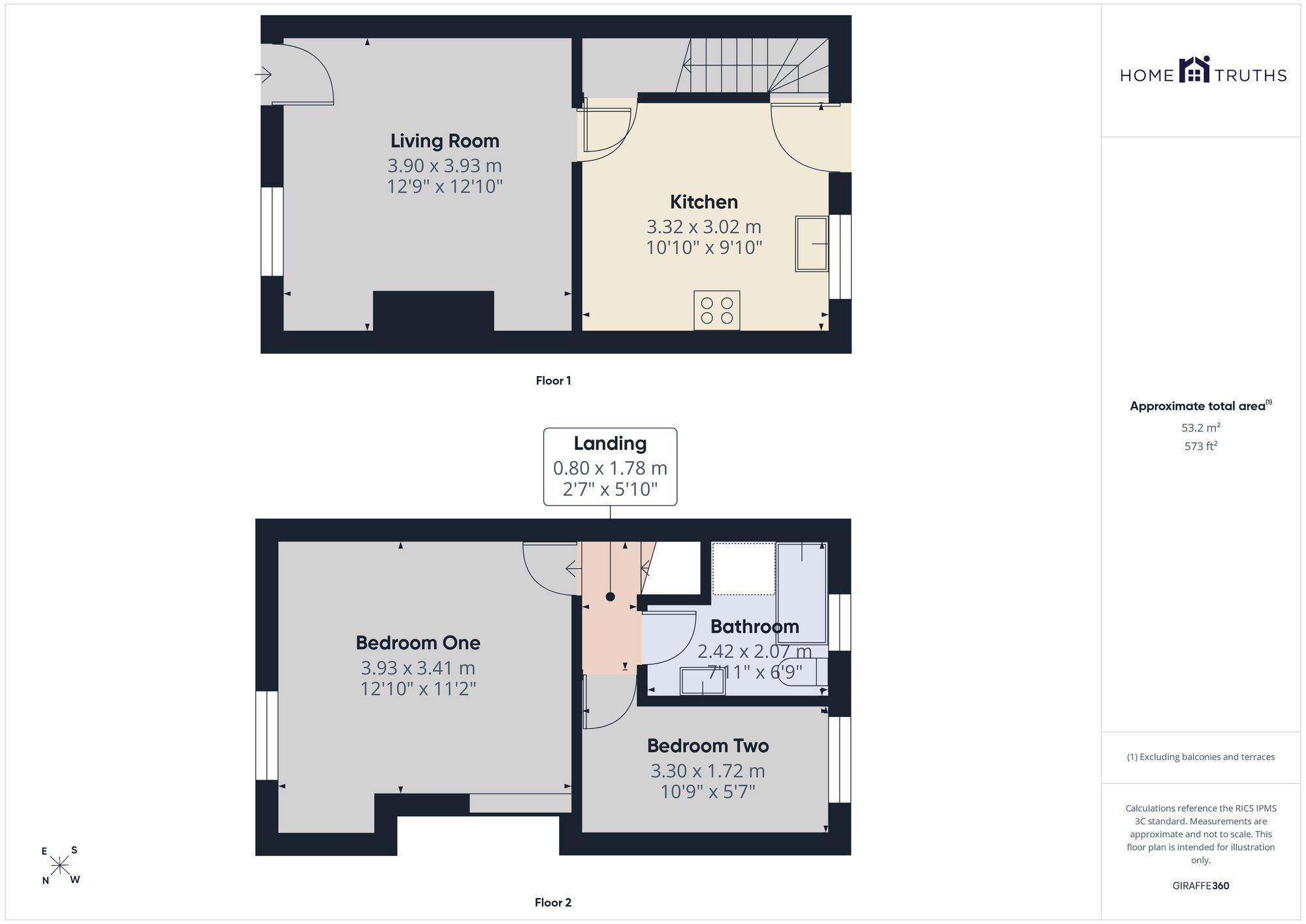 331 The Green, Chorley floorplan