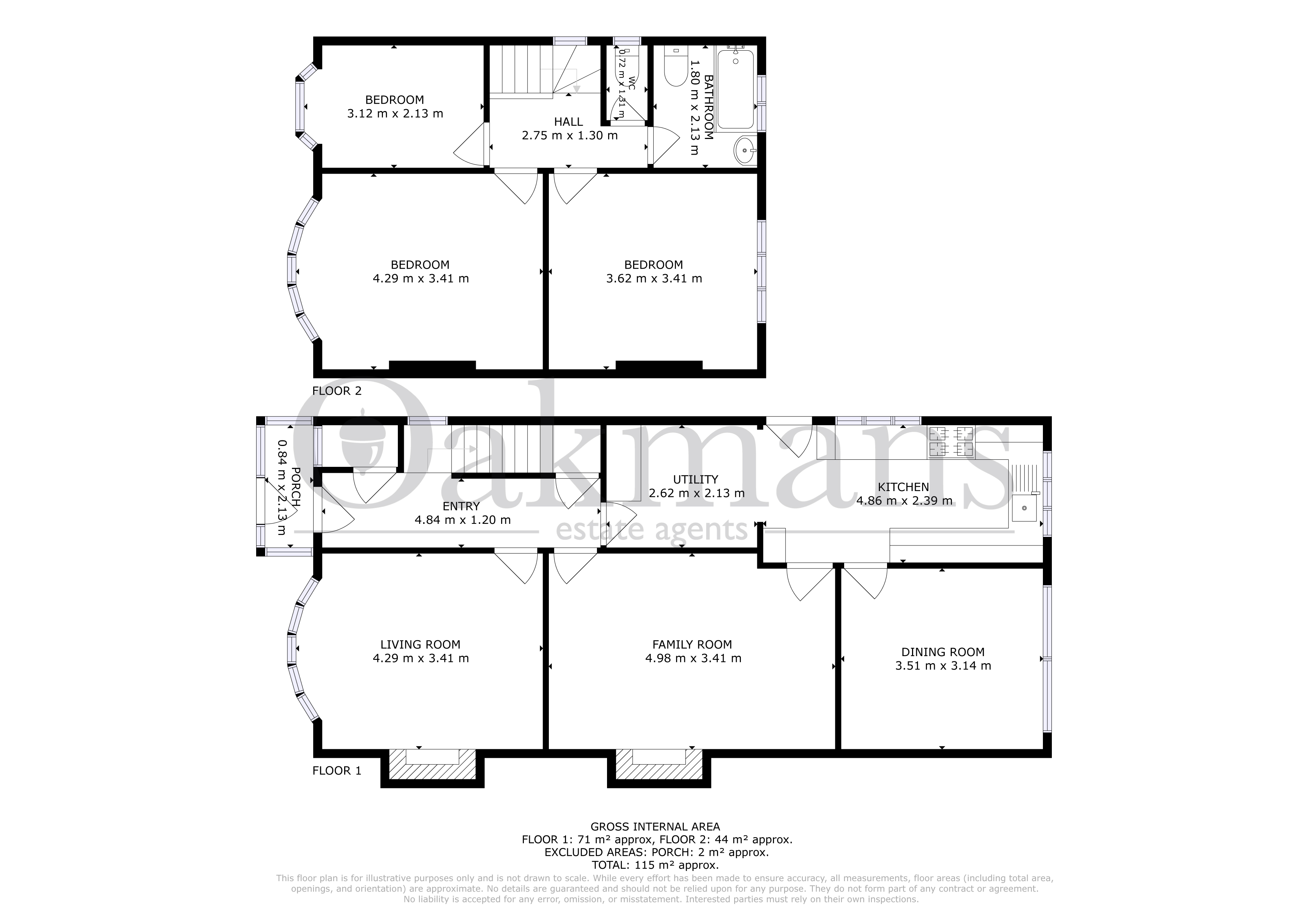 32, BERNARD ROAD, BIRMINGHAM floorplan