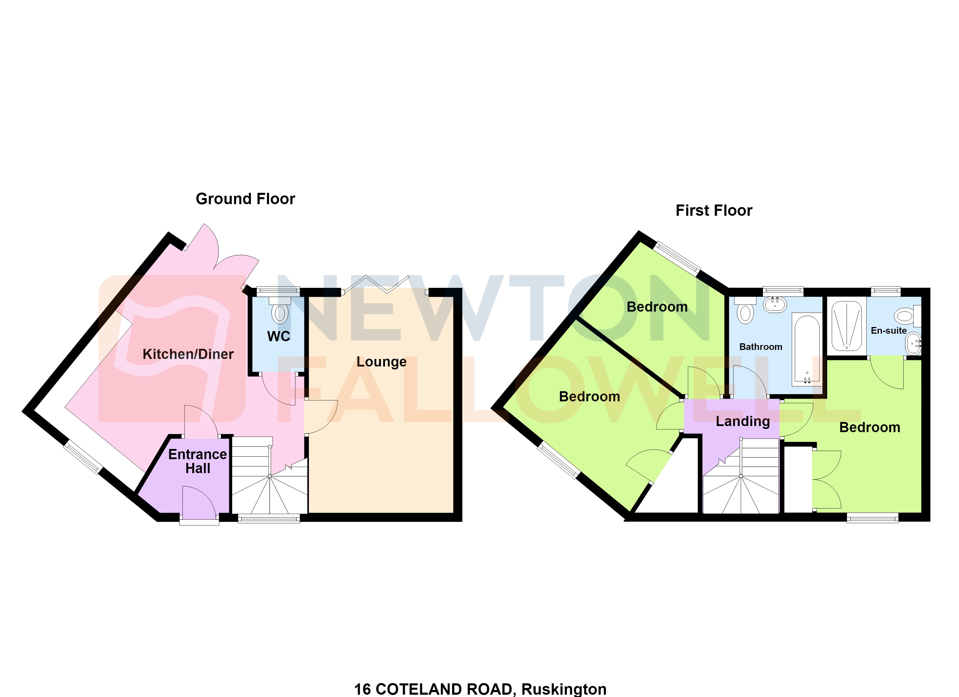 16, Coteland Road, Sleaford floorplan