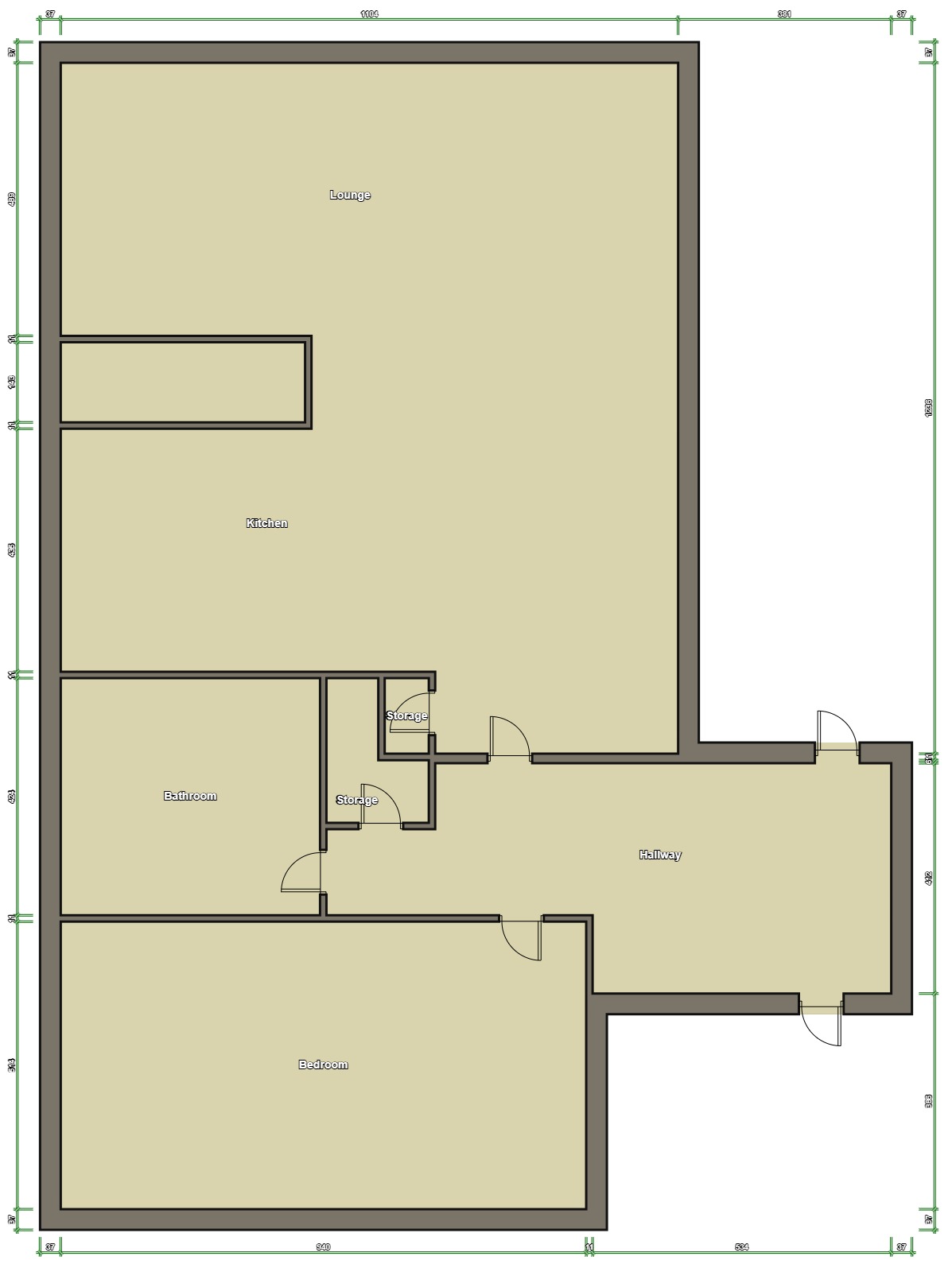 195, Oak Road, Cumbernauld floorplan