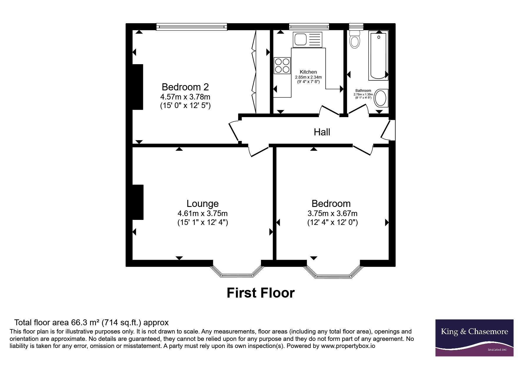 272D,, Portland Road, East Sussex floorplan