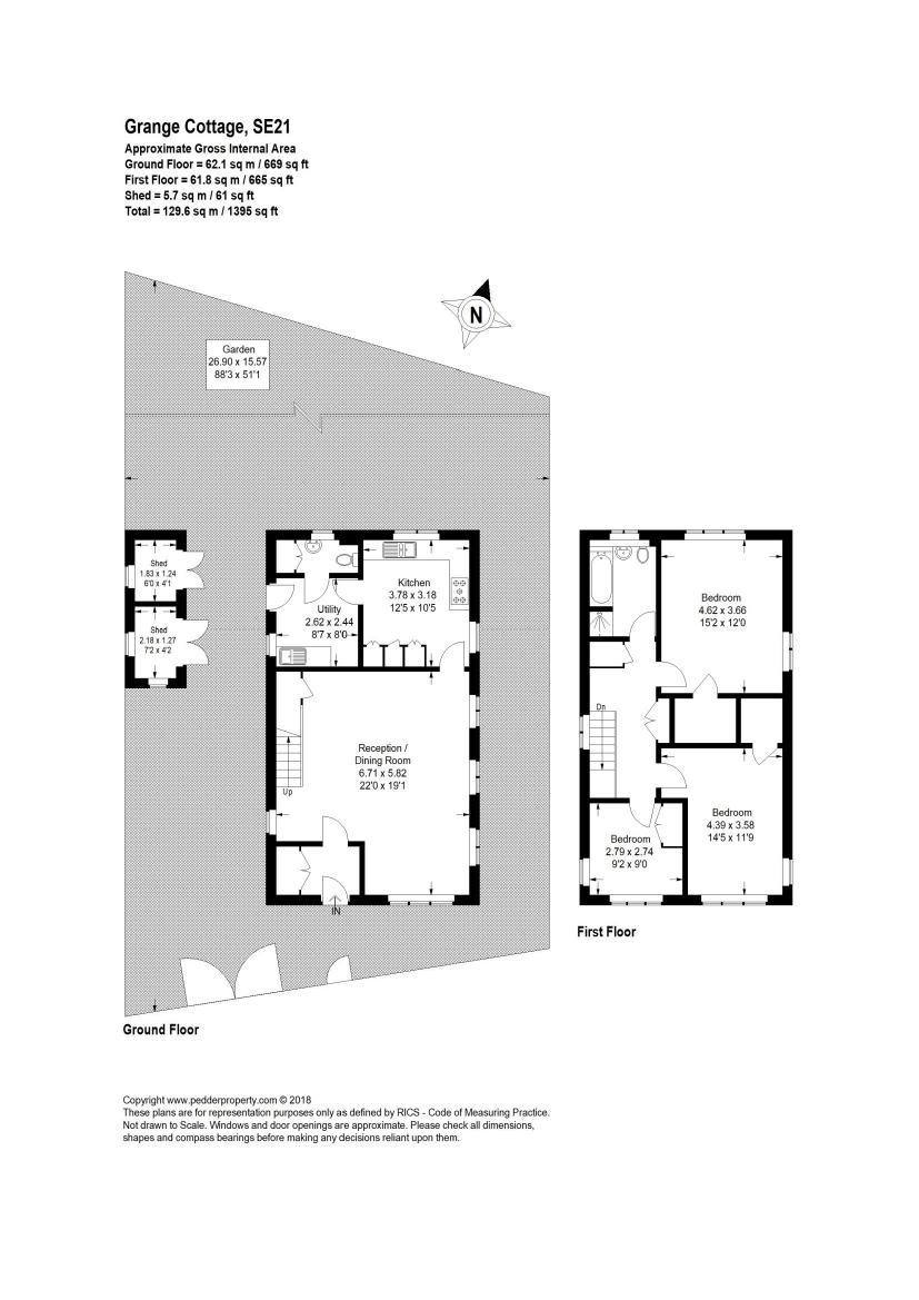 3 Bedrooms  to rent in Grange Lane, Dulwich, London SE21