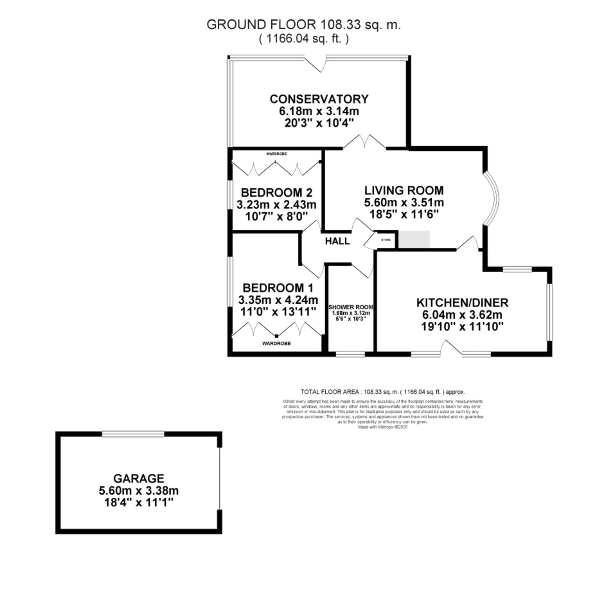 45 Meadow Way, Stone floorplan