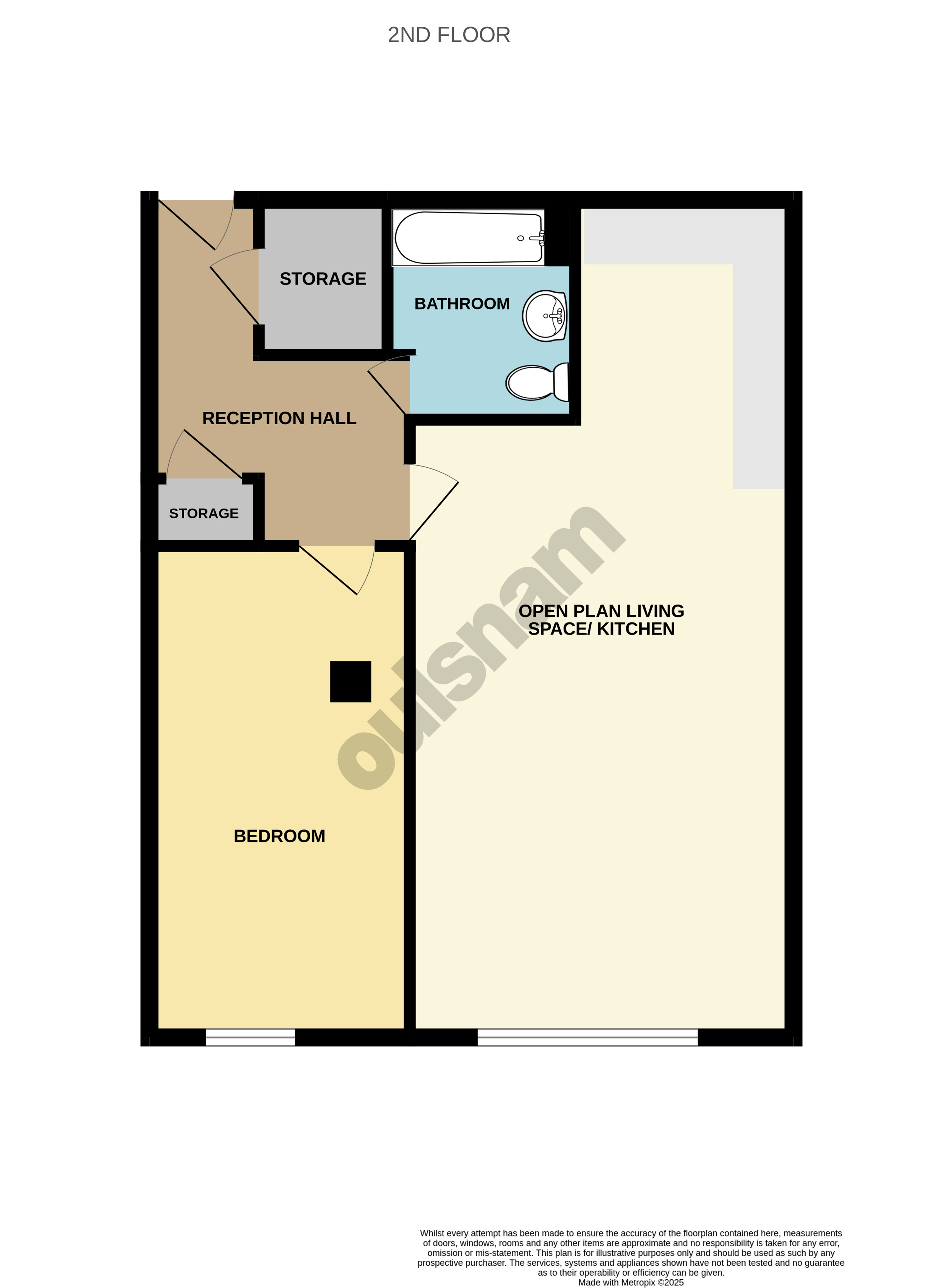 Flat 28 The Edge, 585, Moseley Road, Birmingham floorplan