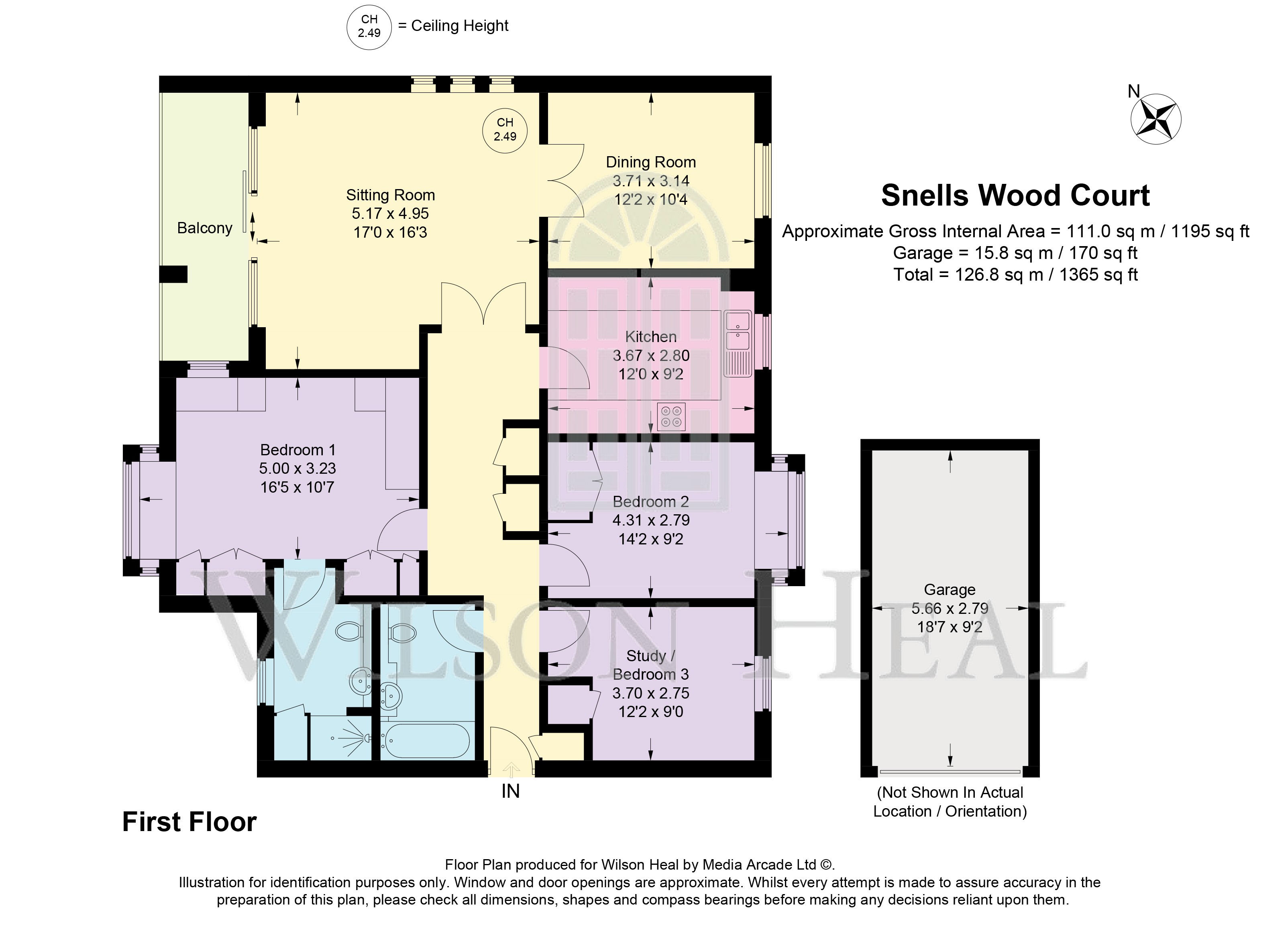 3, Snells Wood Court, Little Chalfont floorplan