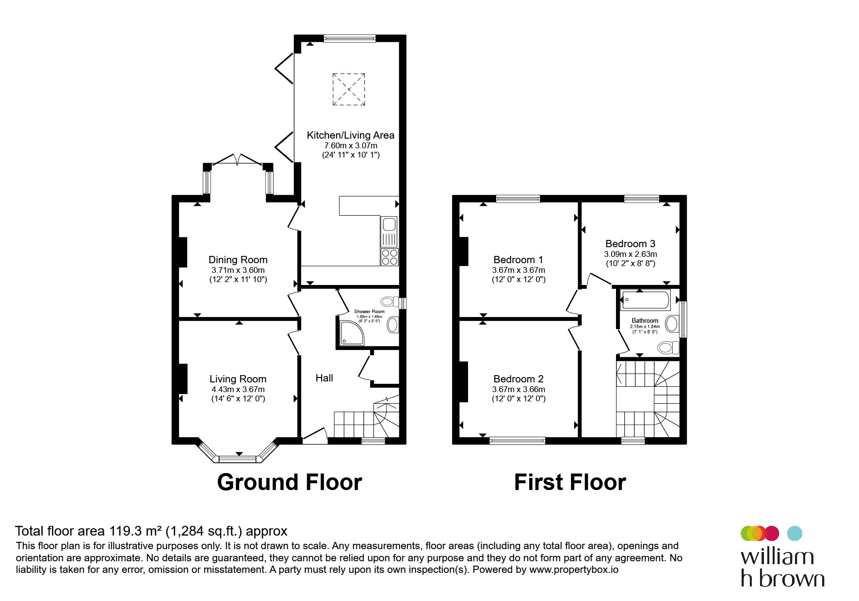 47, Sherwood Road, Worksop floorplan
