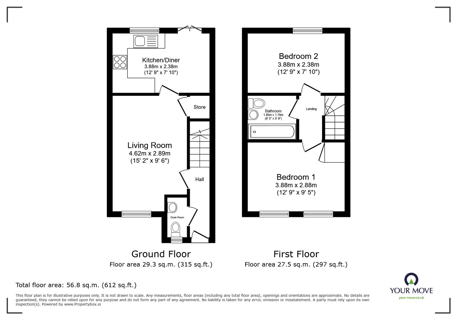 3, Kelbarrow Road, Cumbria floorplan