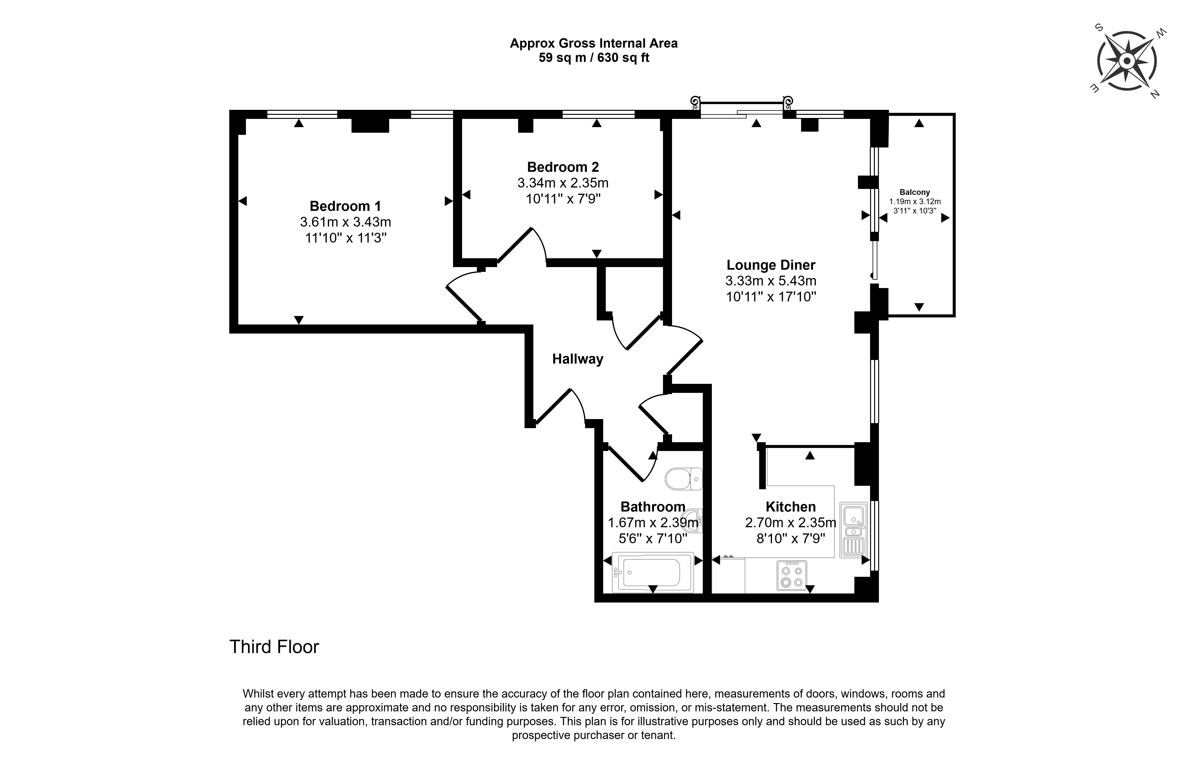 High Road, Chadwell Heath floorplan