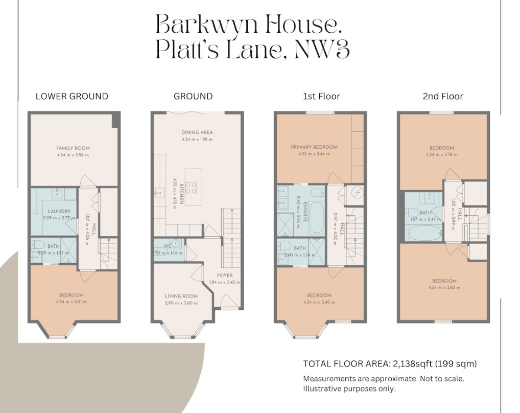 71, Platts Lane, London floorplan