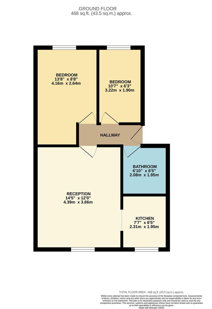 Crown Rise, Watford floorplan