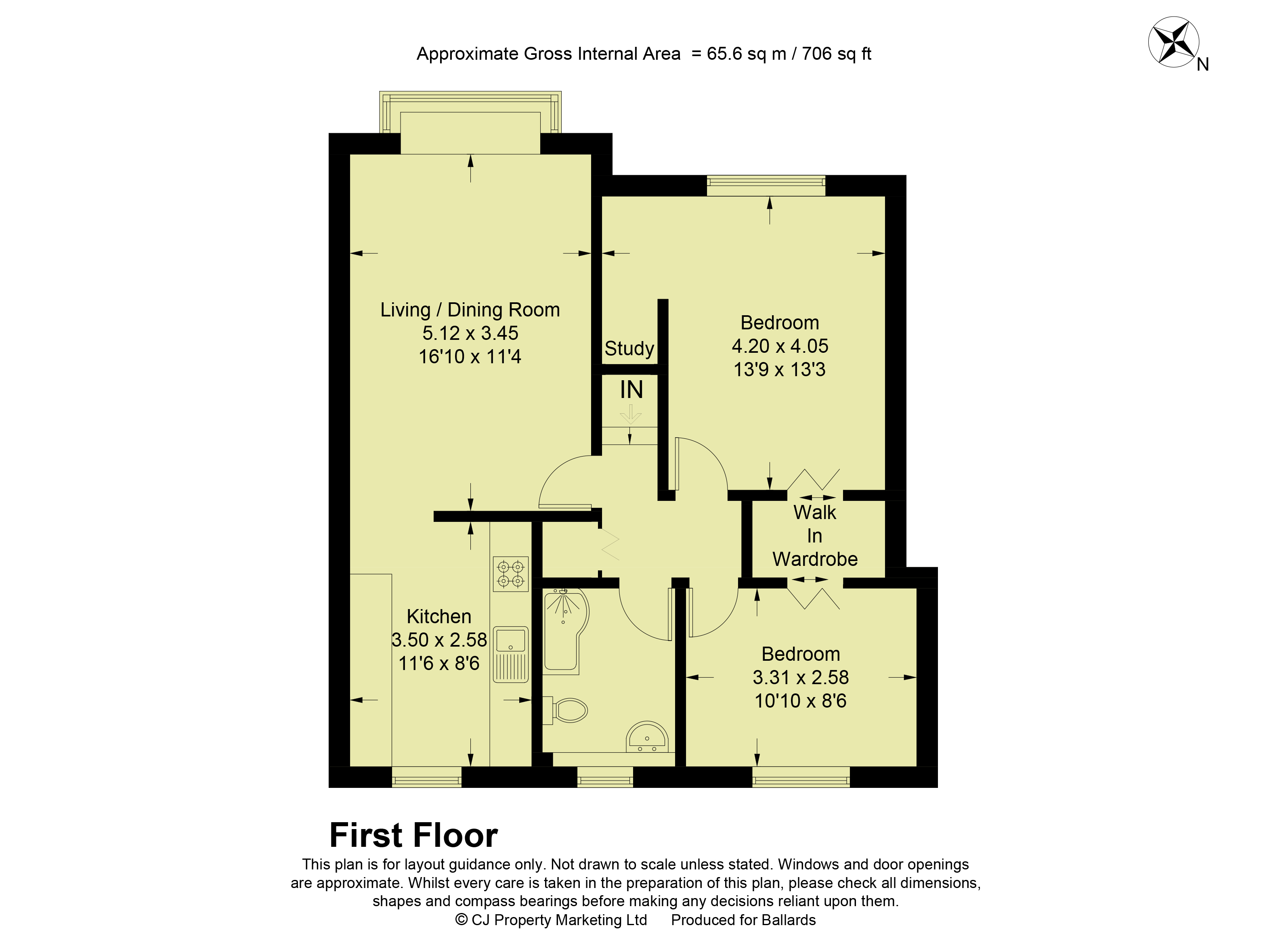 2E,, King James Way, Oxfordshire floorplan