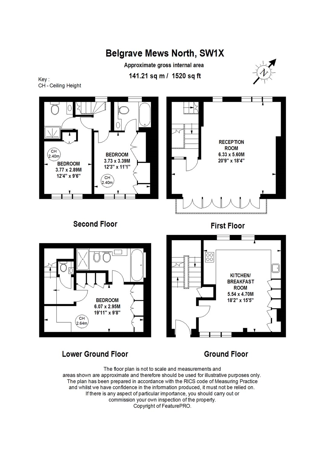 3 Bedrooms Mews house to rent in Belgrave Mews North, Belgravia, London SW1X