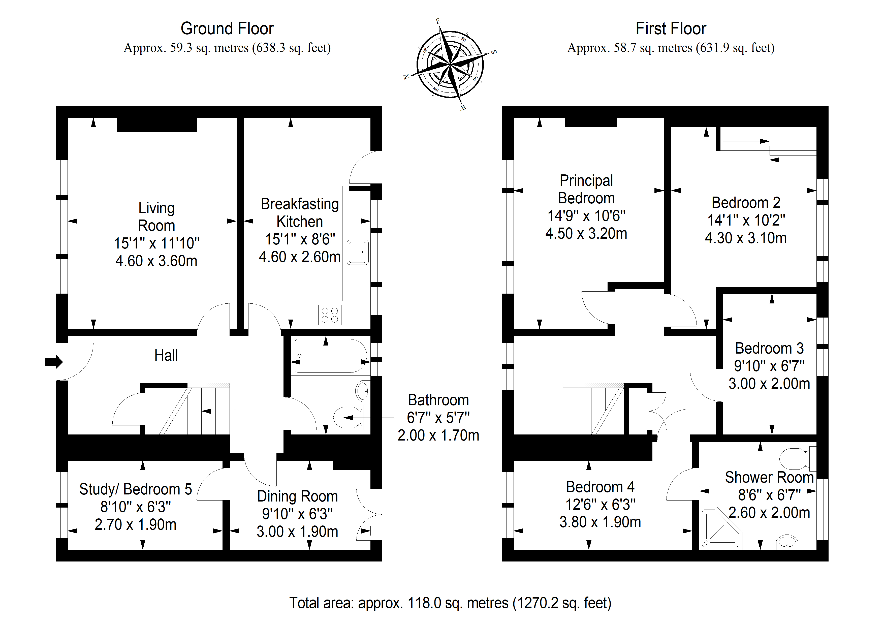 23, Craigour Crescent, Edinburgh floorplan