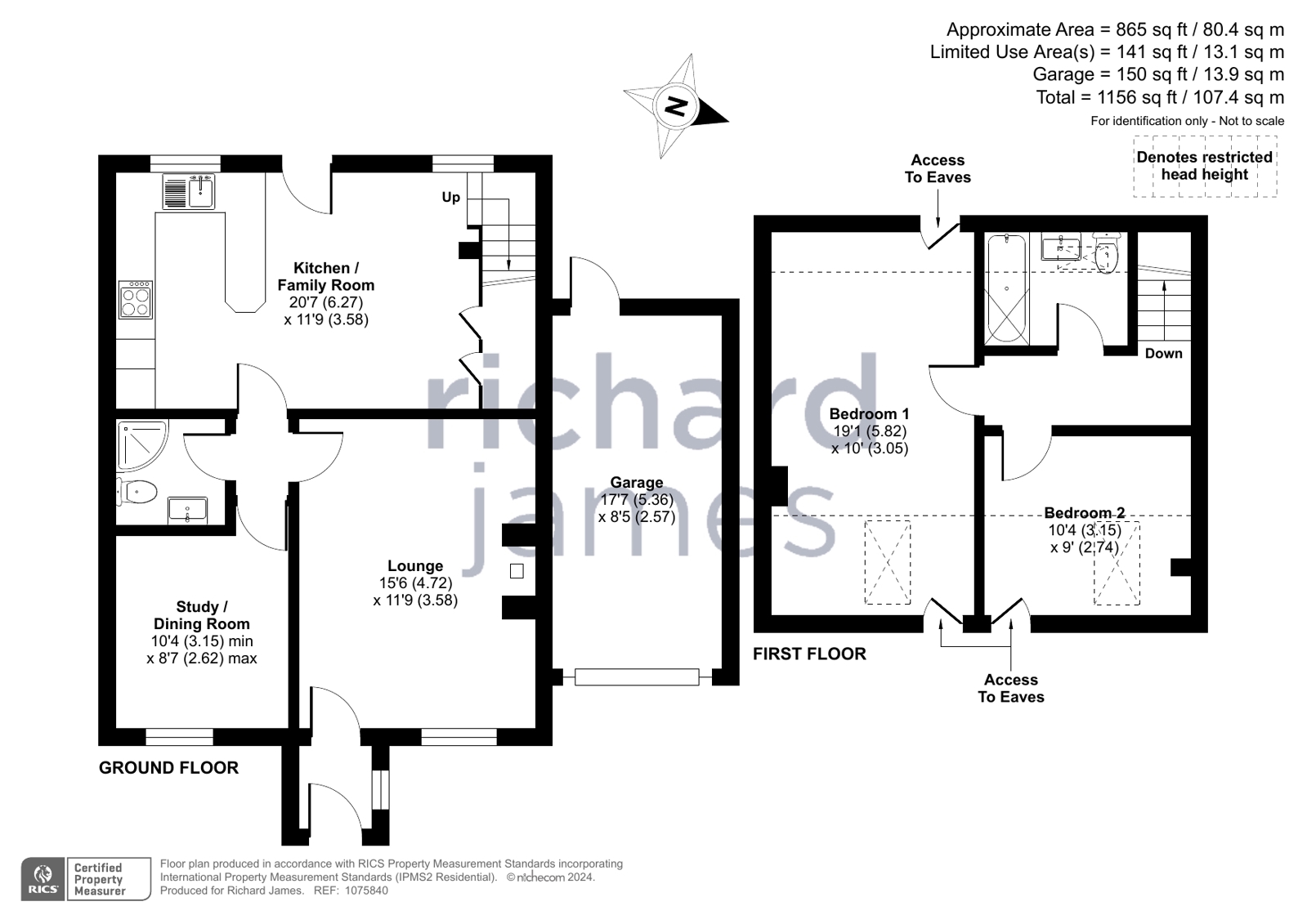 Westerham Walk, Calne SN11, 3 bedroom semidetached house for sale