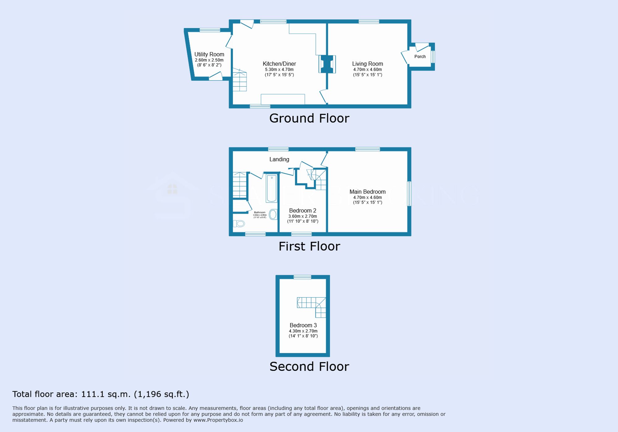 Grane Cottage Grane Road, Rossendale floorplan