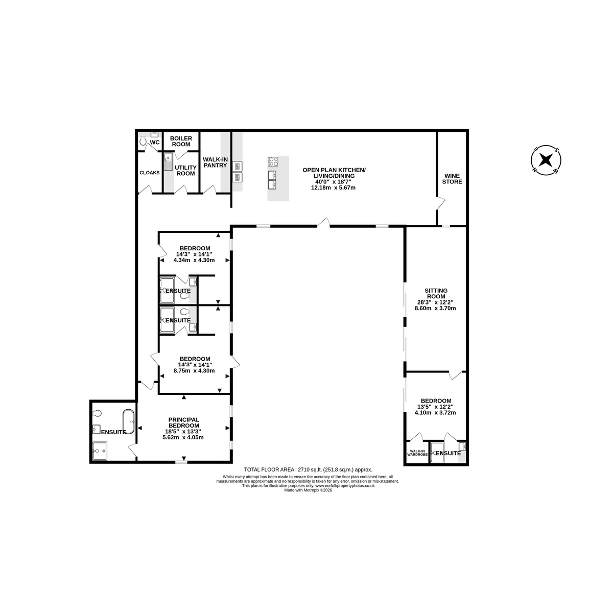 Blacksmiths Barn, New Road, Norwich floorplan