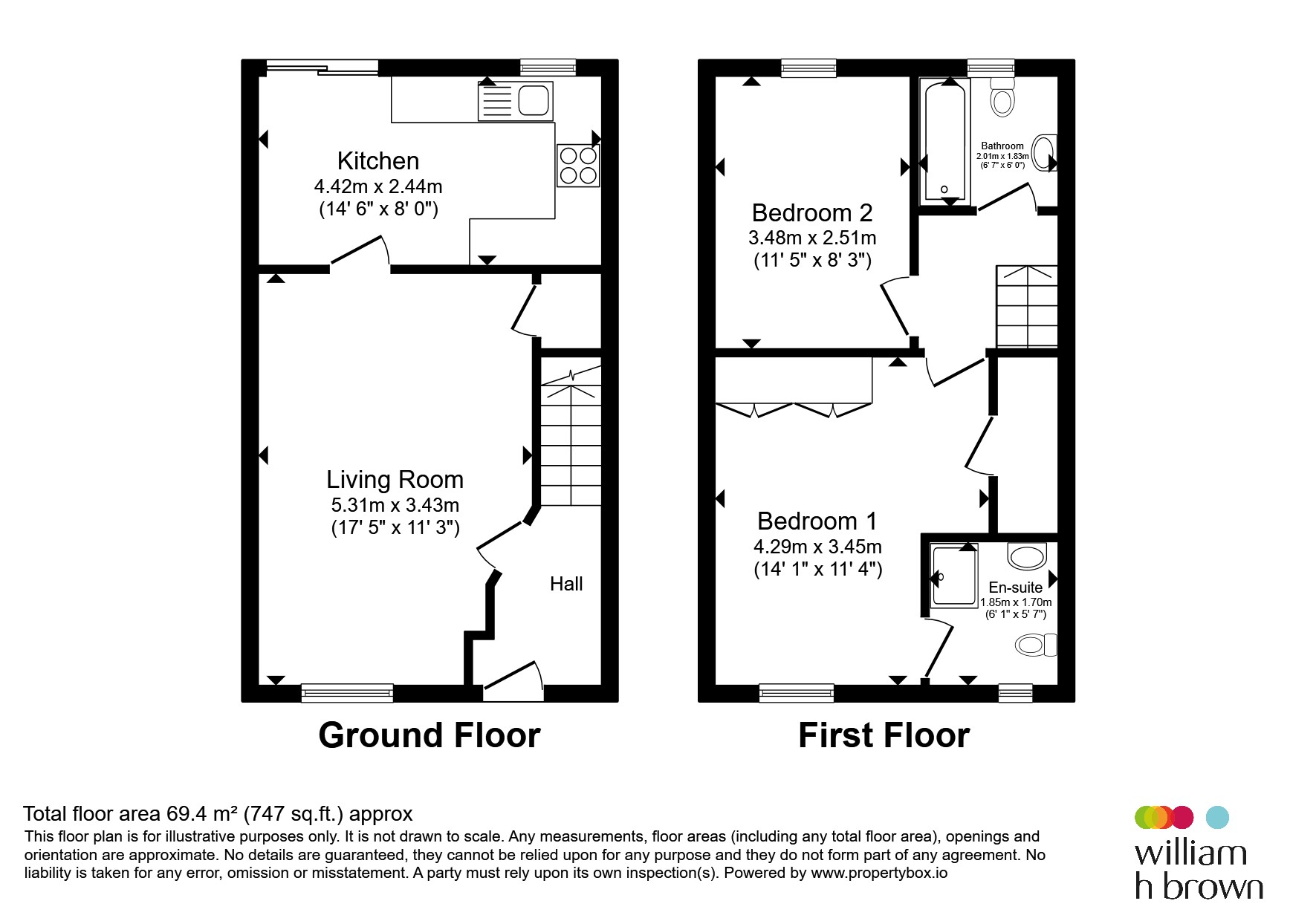 21, The Moors, Norwich floorplan