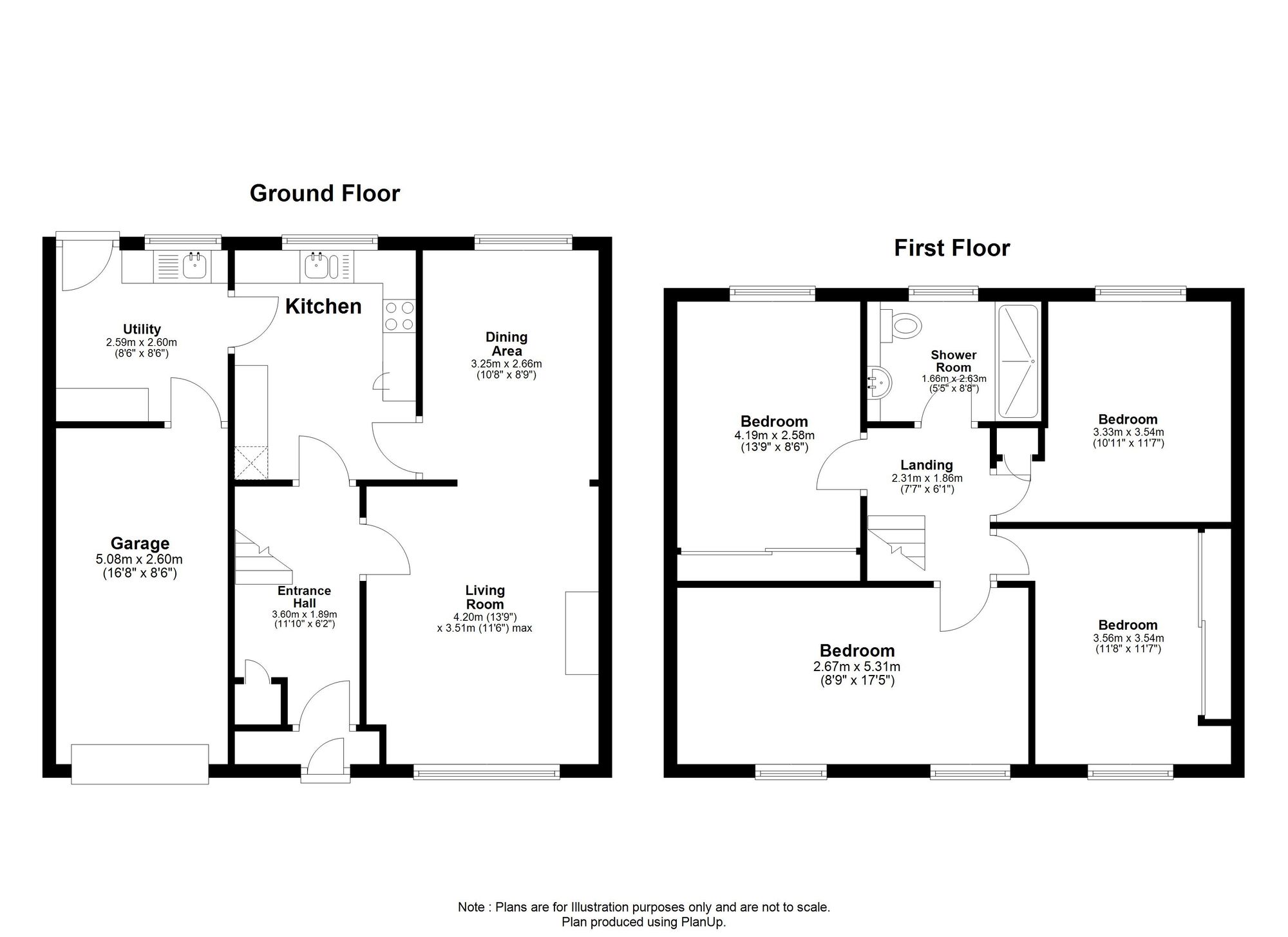 17 Wells Gardens, Gateshead floorplan