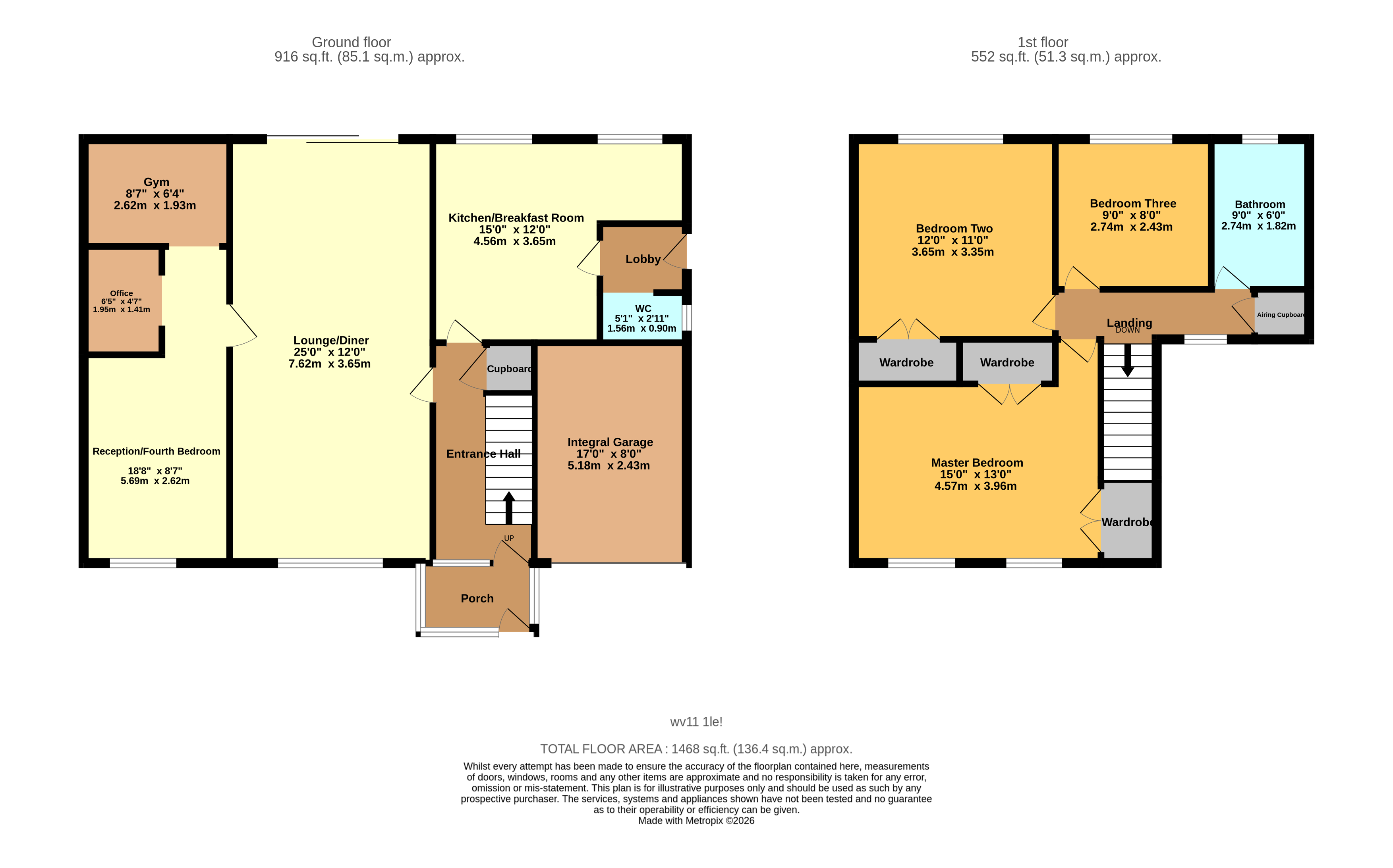 Amos Lane, Wolverhampton floorplan