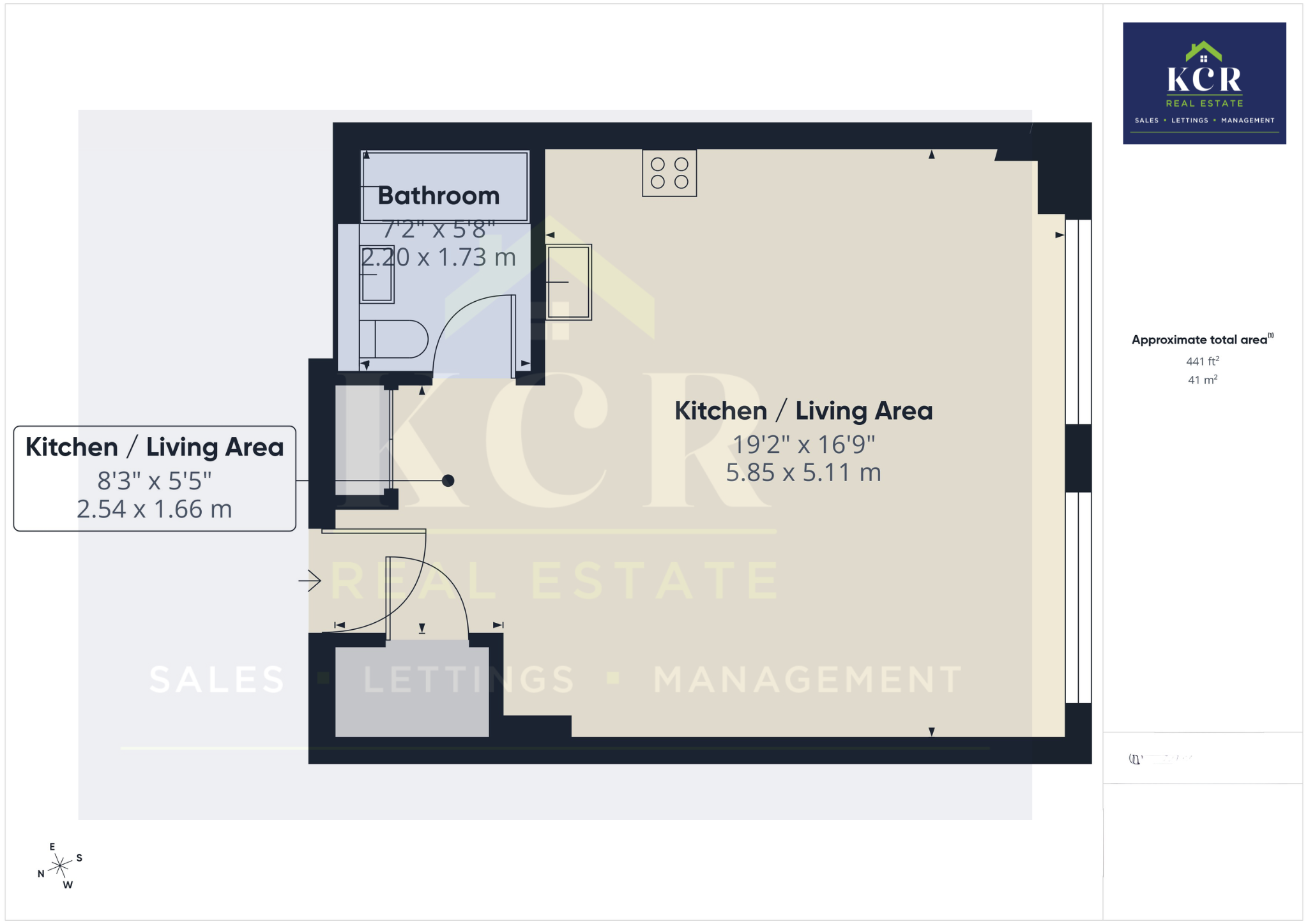 Apartment 18, Leicester floorplan