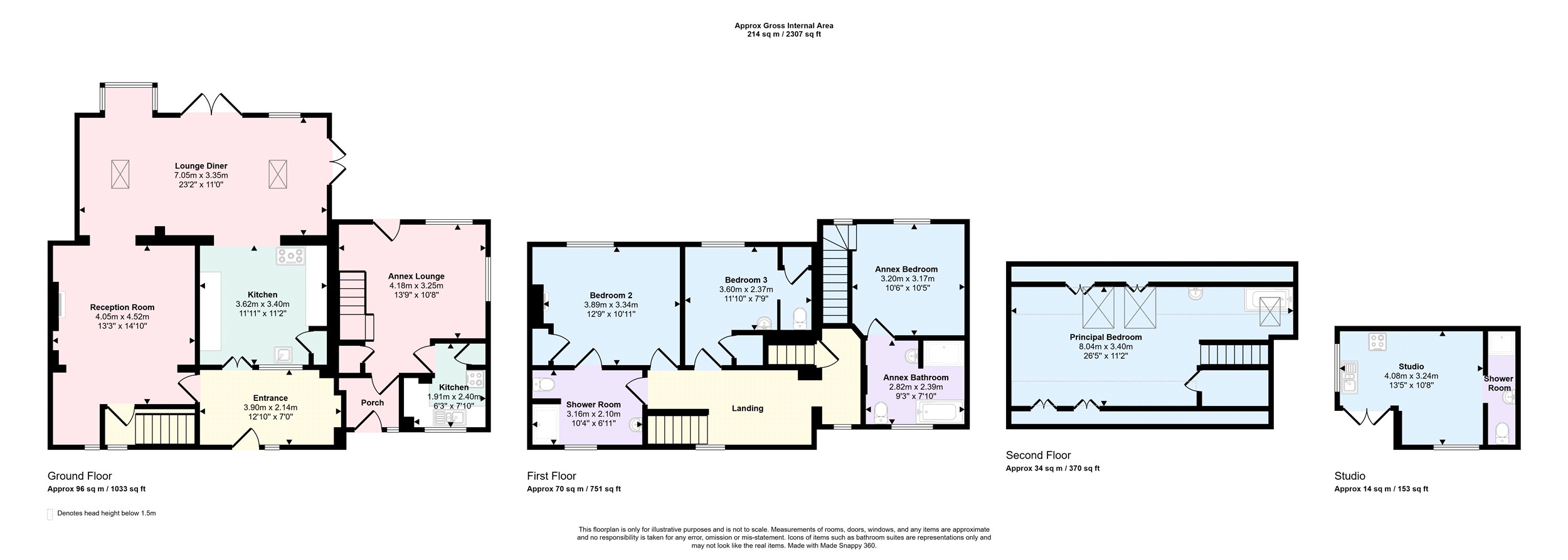 8, Tredethy Road, Bodmin floorplan