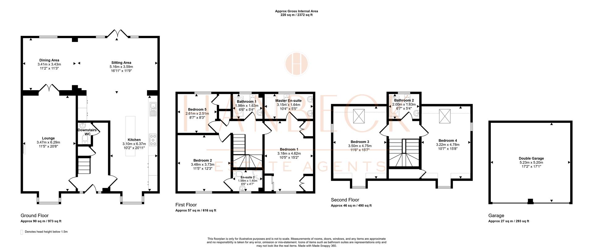 7, Alder Close, Brough floorplan