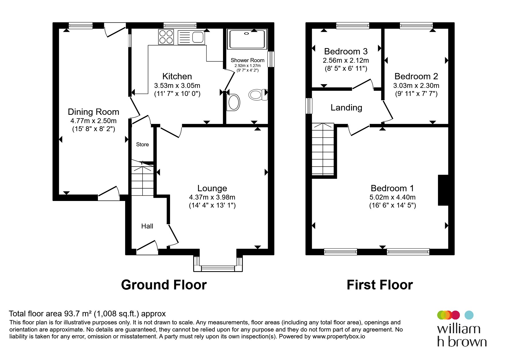 370, Roman Bank, Skegness floorplan