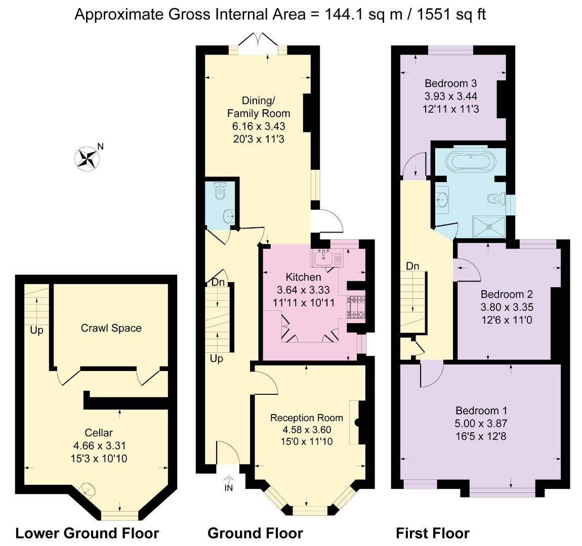 19, Highfield Drive, Manchester floorplan