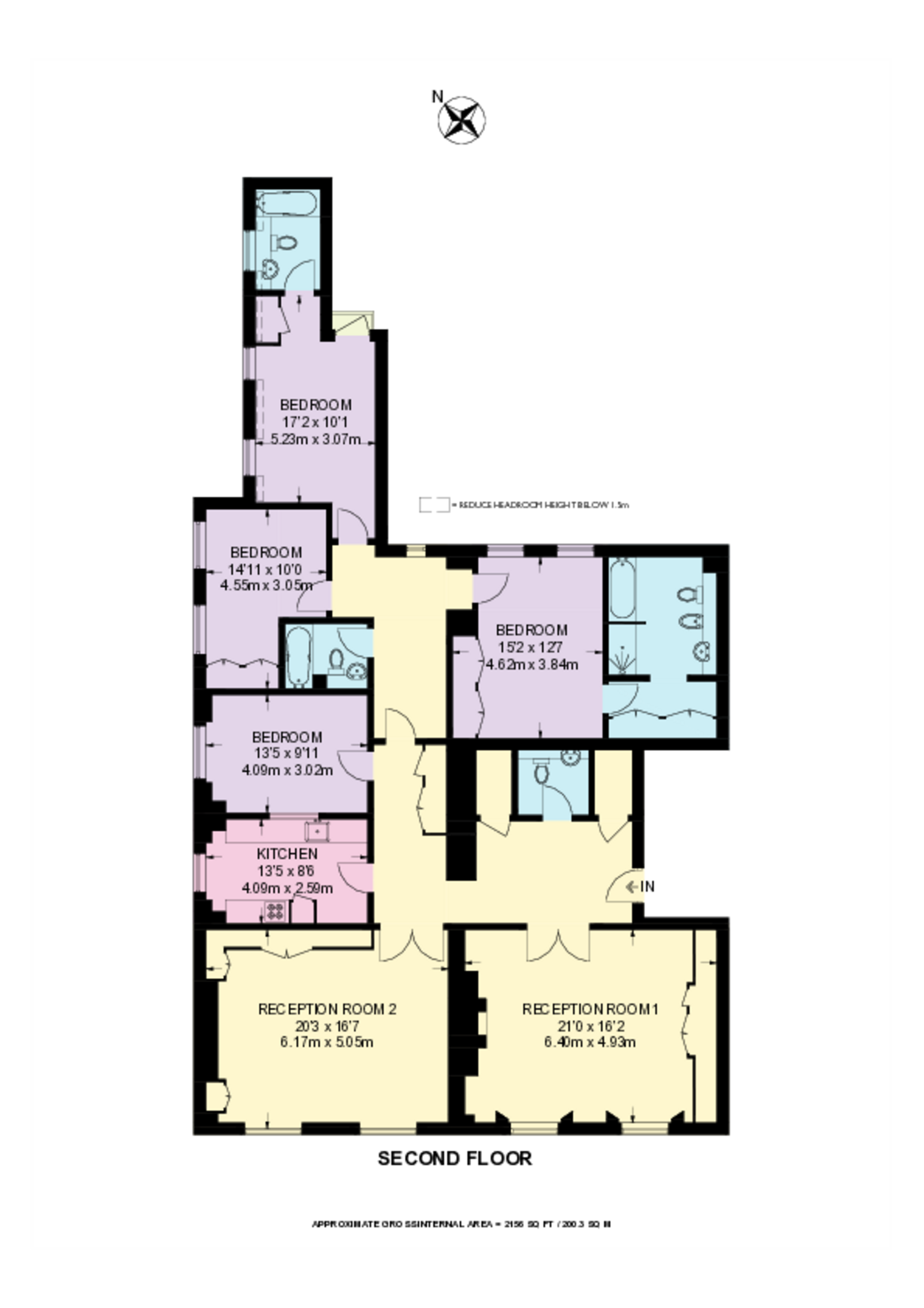 Eaton Square, Belgravia floorplan