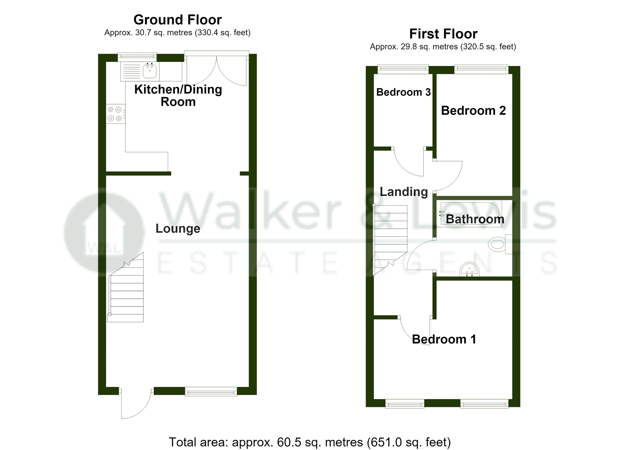 54 Church Street, Merthyr Tydfil floorplan