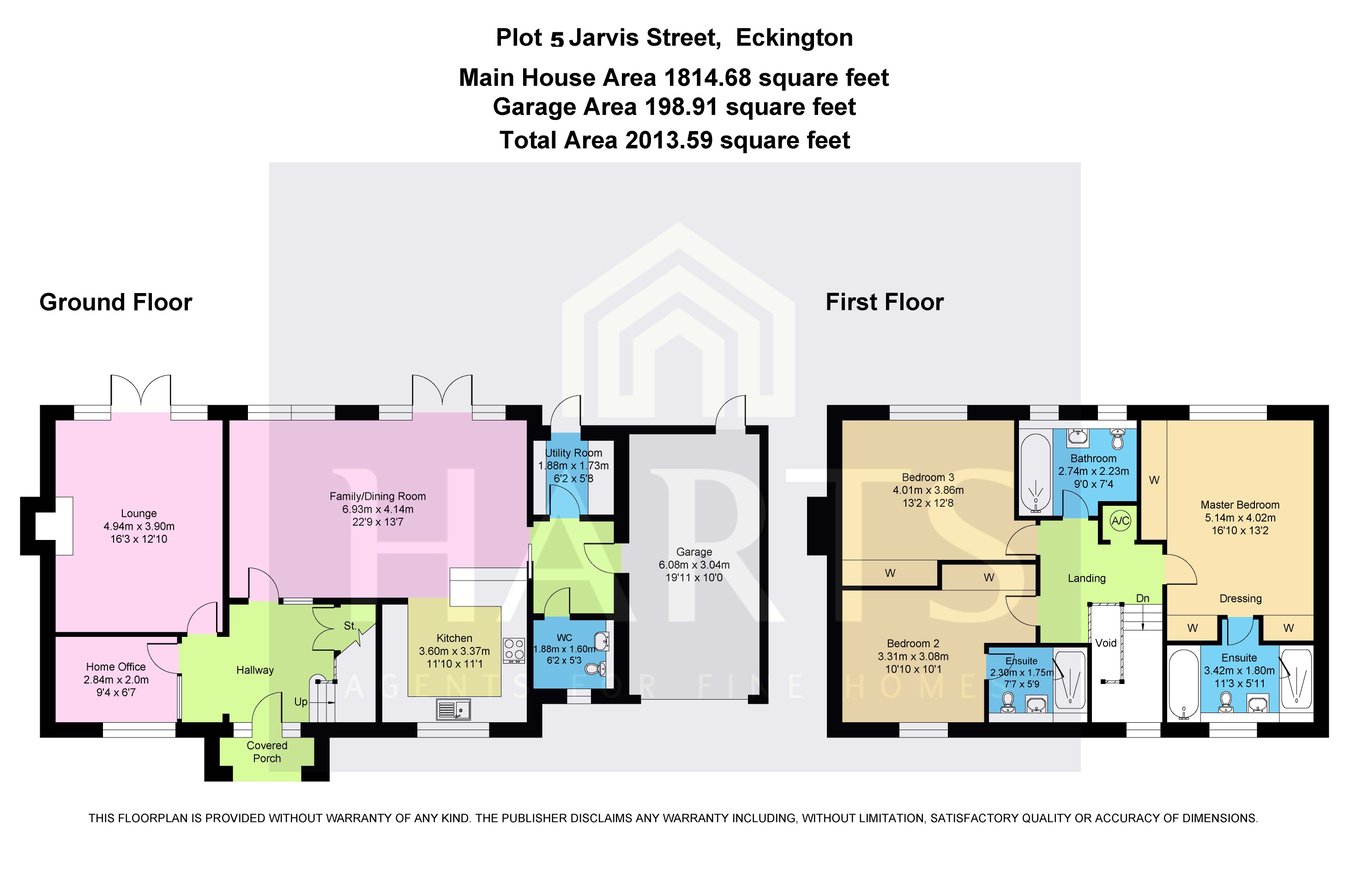 Plot 5, Cherry Lane Gardens off Jarvis Street, Worcestershire floorplan